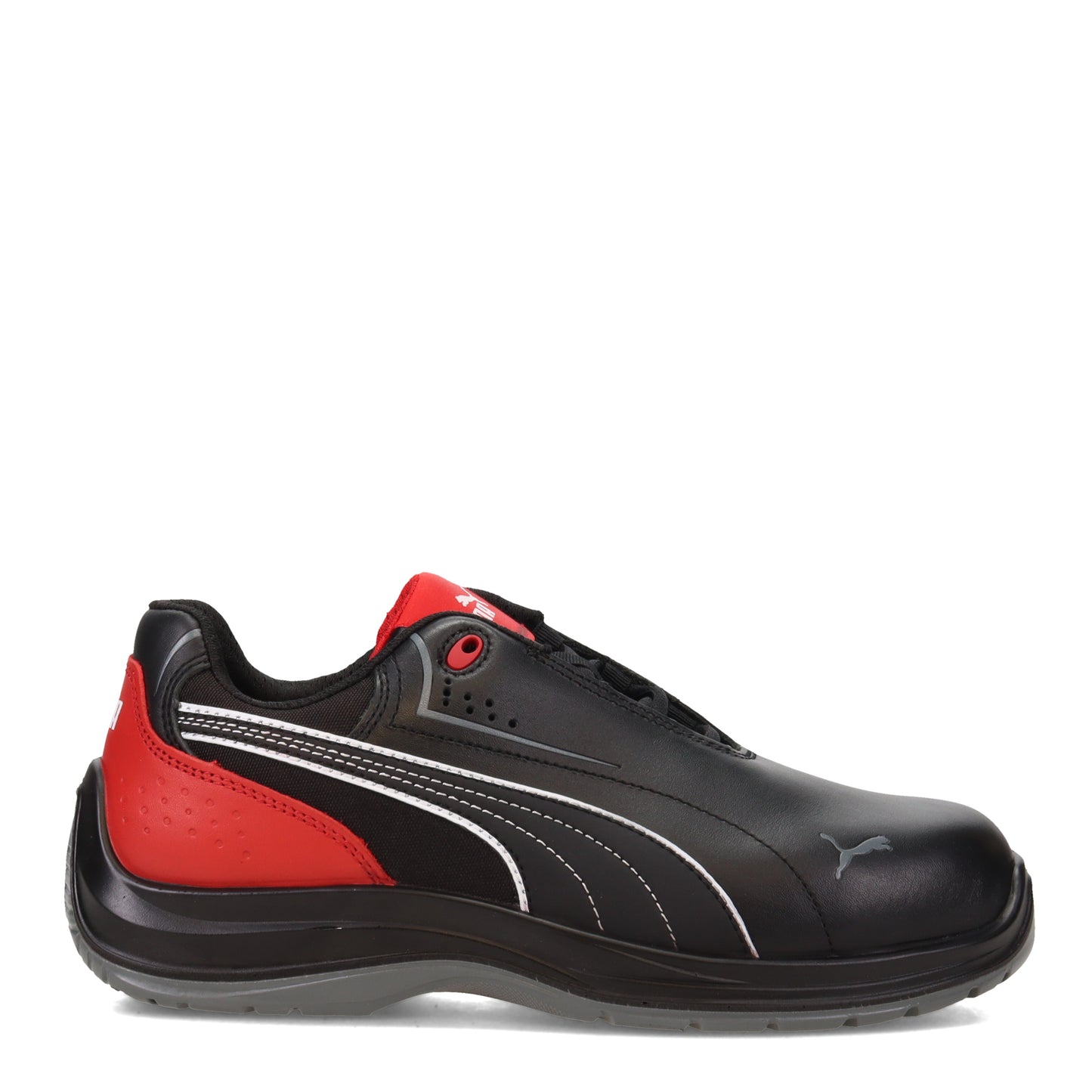 Peltz Shoes Men's PUMA Safety Touring Low Work Shoe BLACK 643415