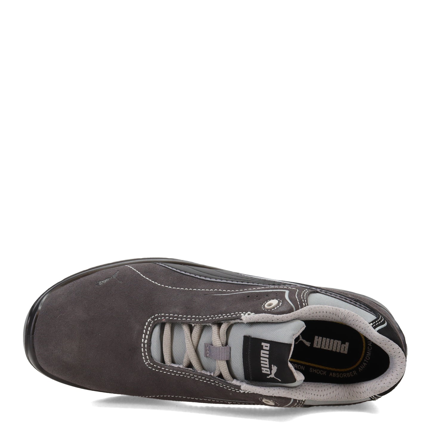 Peltz Shoes Men's PUMA Safety Touring Low Work Shoe GRAY 643465