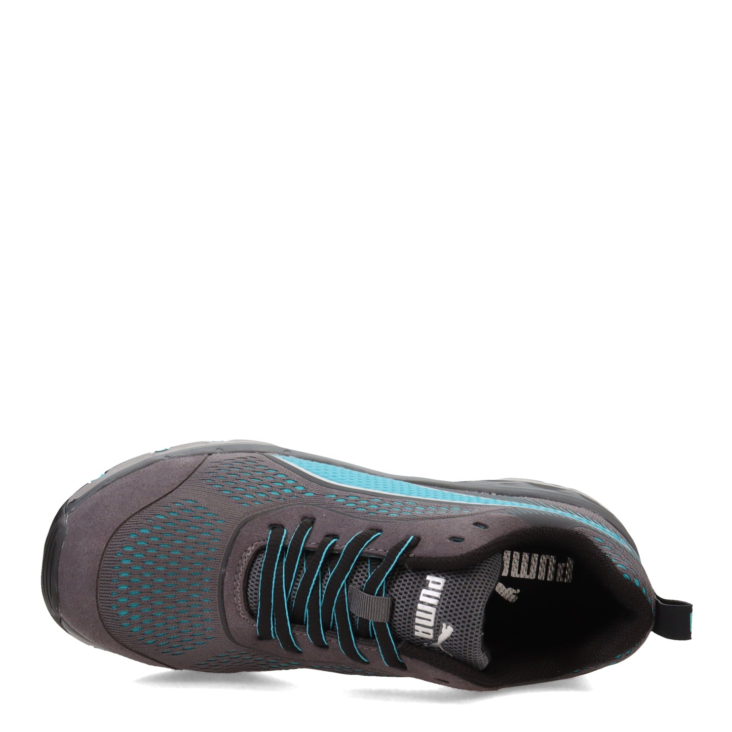 Peltz Shoes Women's Puma Safety Fuse Knit 2.0 Work Shoe BLUE 643905