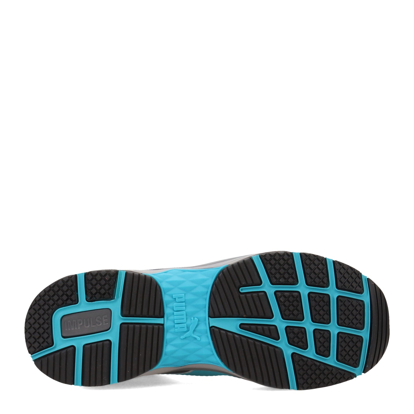 Peltz Shoes Women's Puma Safety Fuse Knit 2.0 Work Shoe BLUE 643905