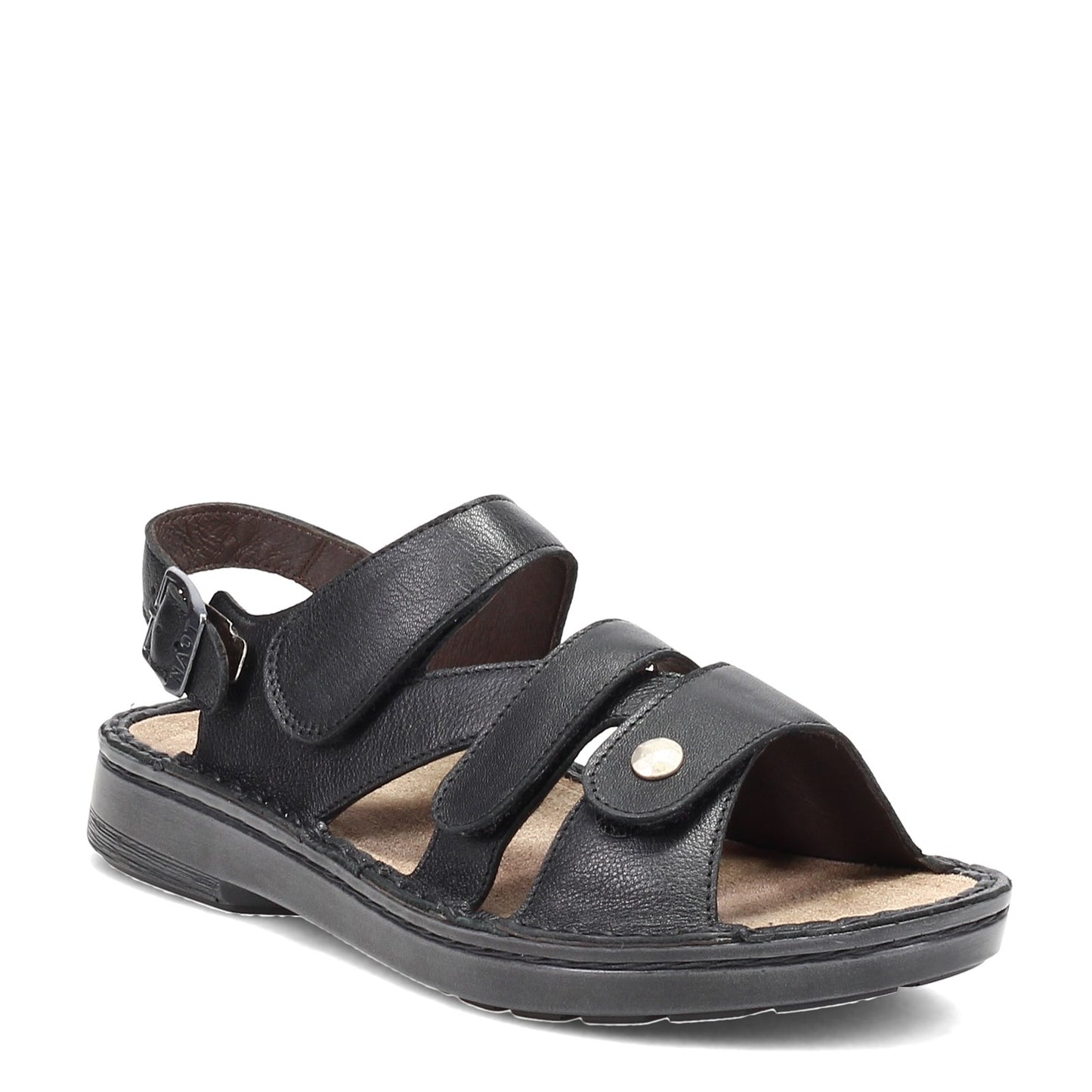 Peltz Shoes Women's Naot Fleur Sandal Black 64402-BA6