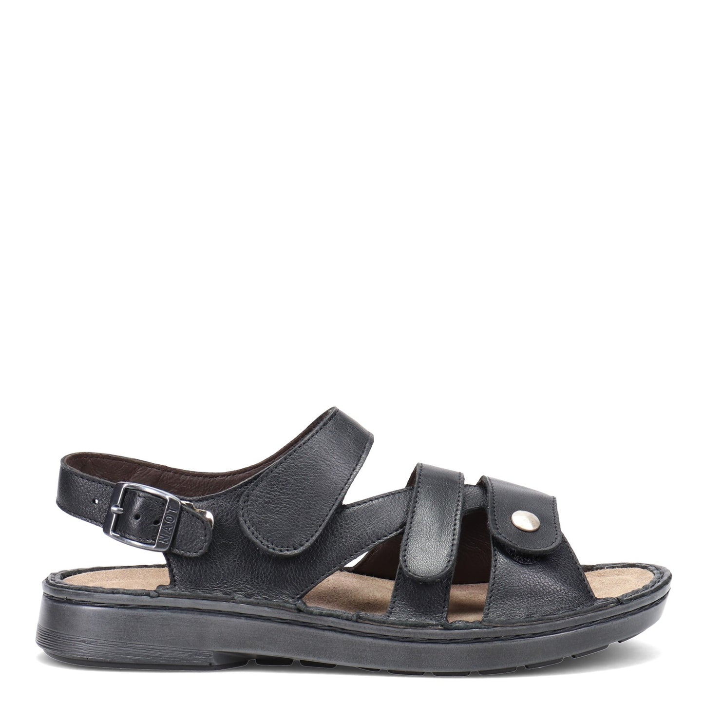 Peltz Shoes Women's Naot Fleur Sandal Black 64402-BA6