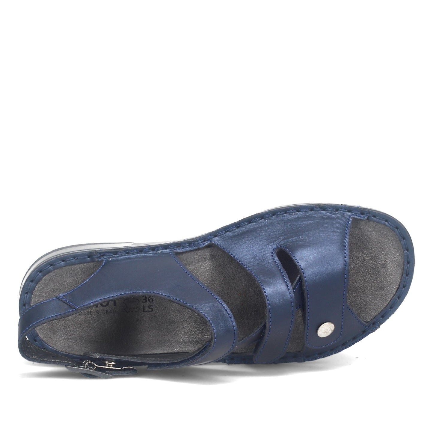 Peltz Shoes Women's Naot Fleur Sandal POLAR BLUE 64402-D11