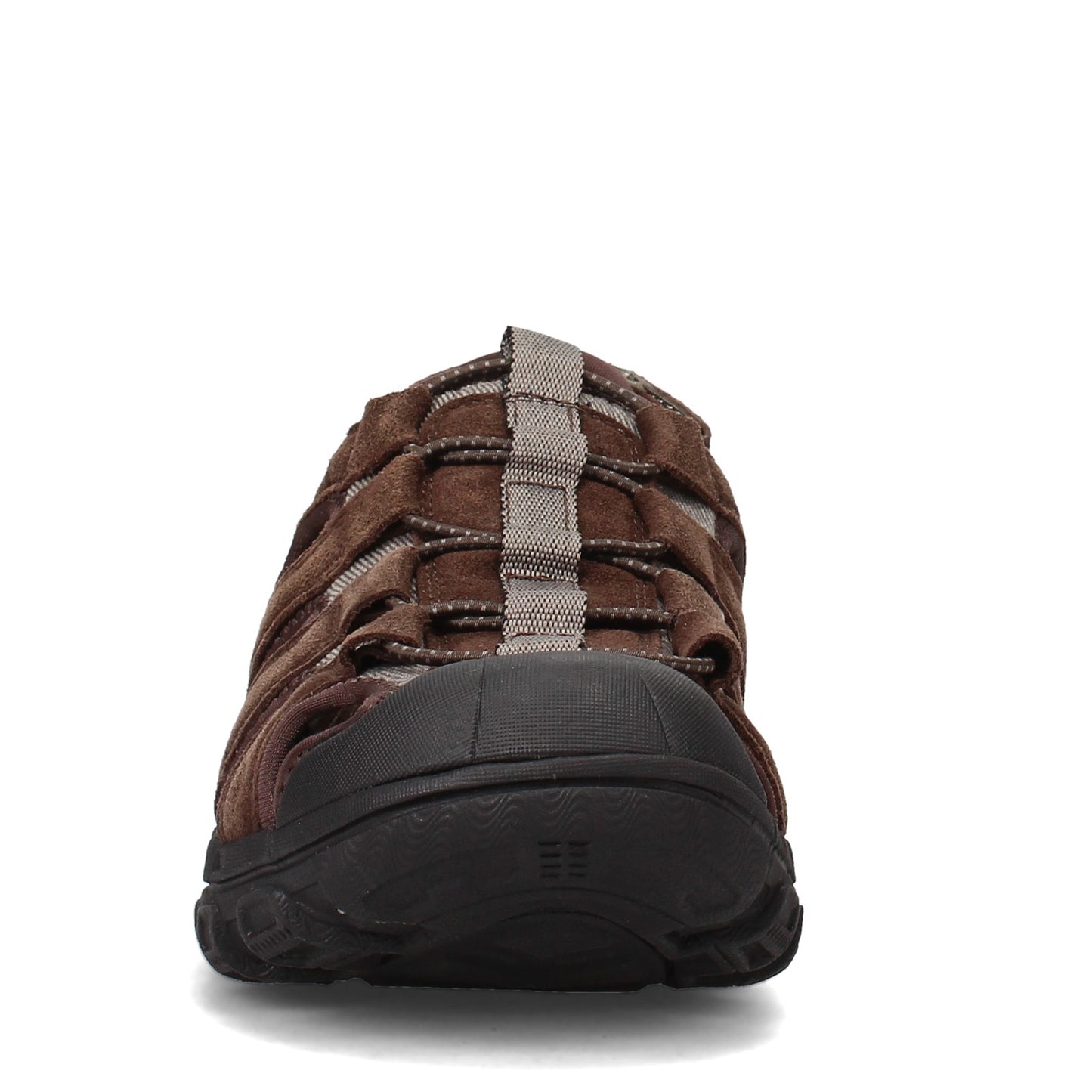 Peltz Shoes Men's Skechers Relaxed Fit: Conifer - Selmo Sandal BROWN 64641-BRN