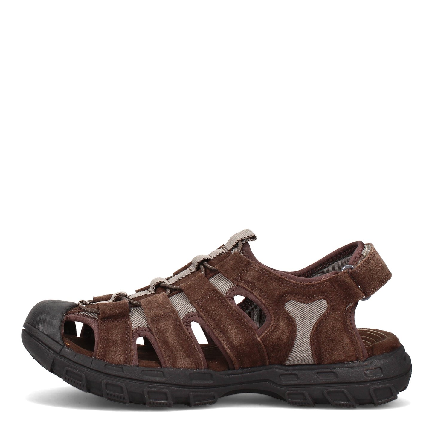 Peltz Shoes Men's Skechers Relaxed Fit: Conifer - Selmo Sandal BROWN 64641-BRN