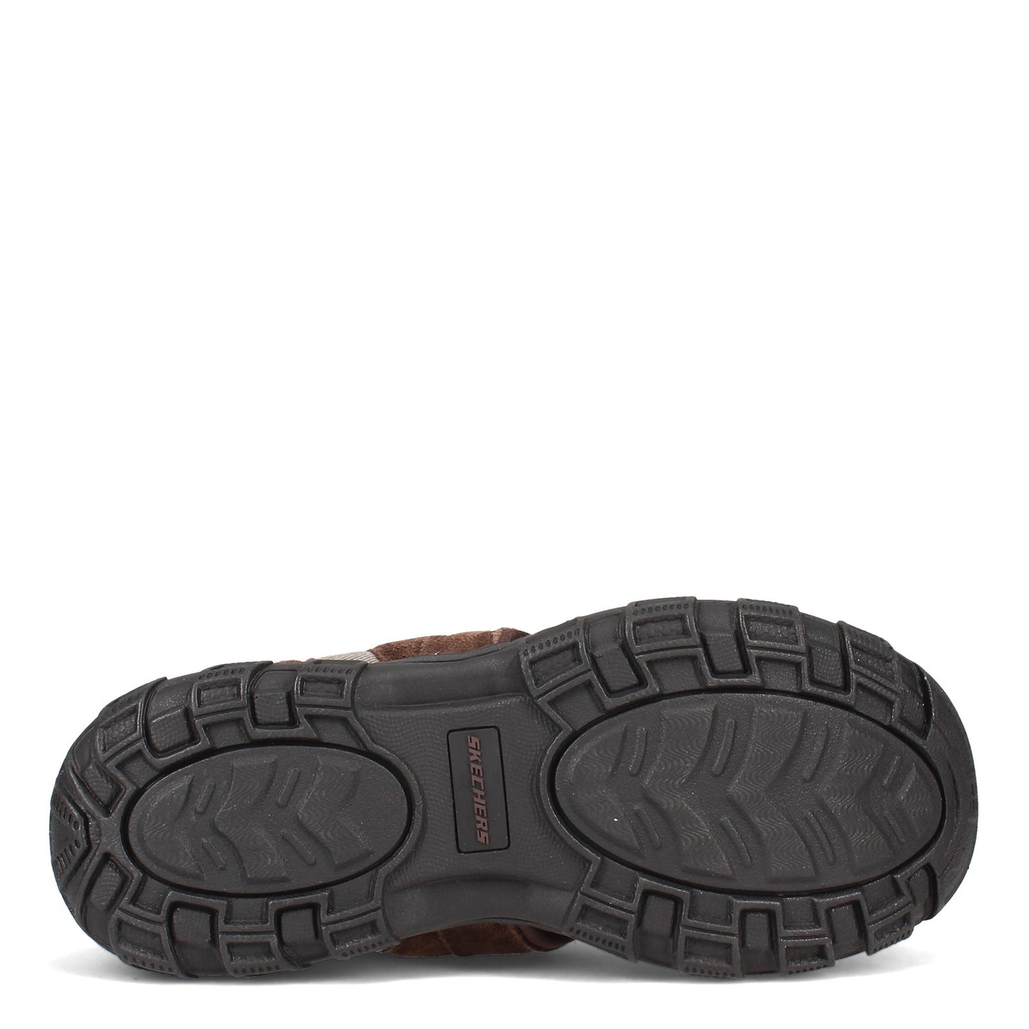 Peltz Shoes Men's Skechers Relaxed Fit: Conifer - Selmo Sandal BROWN 64641-BRN