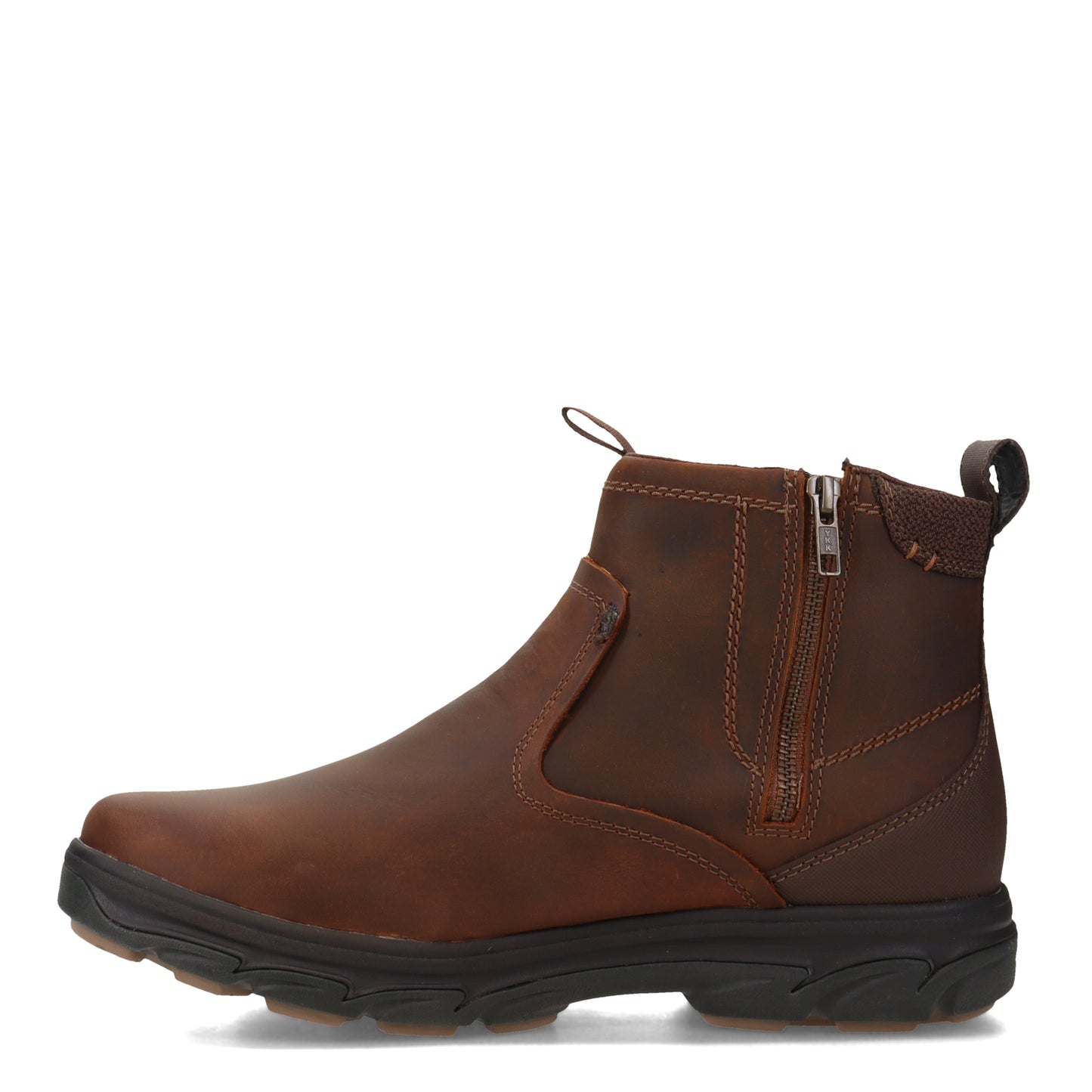 Peltz Shoes Men's Skechers Relaxed Fit: Resment - Korver Boot DARK BROWN 64839EWW-CDB