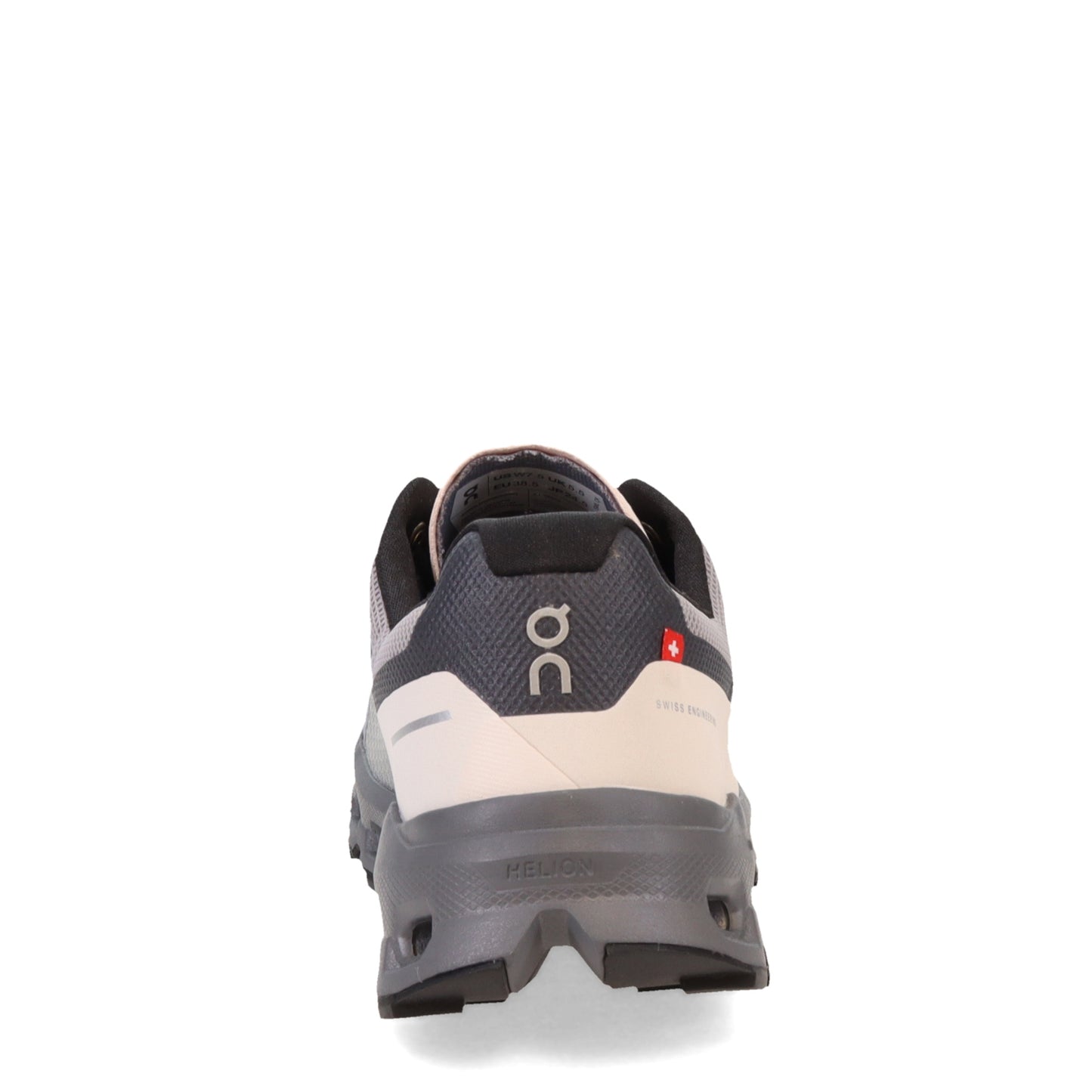 Peltz Shoes Women's ON Running Cloudvista Trail Running Shoe ALLOY/BLACK 64.98269