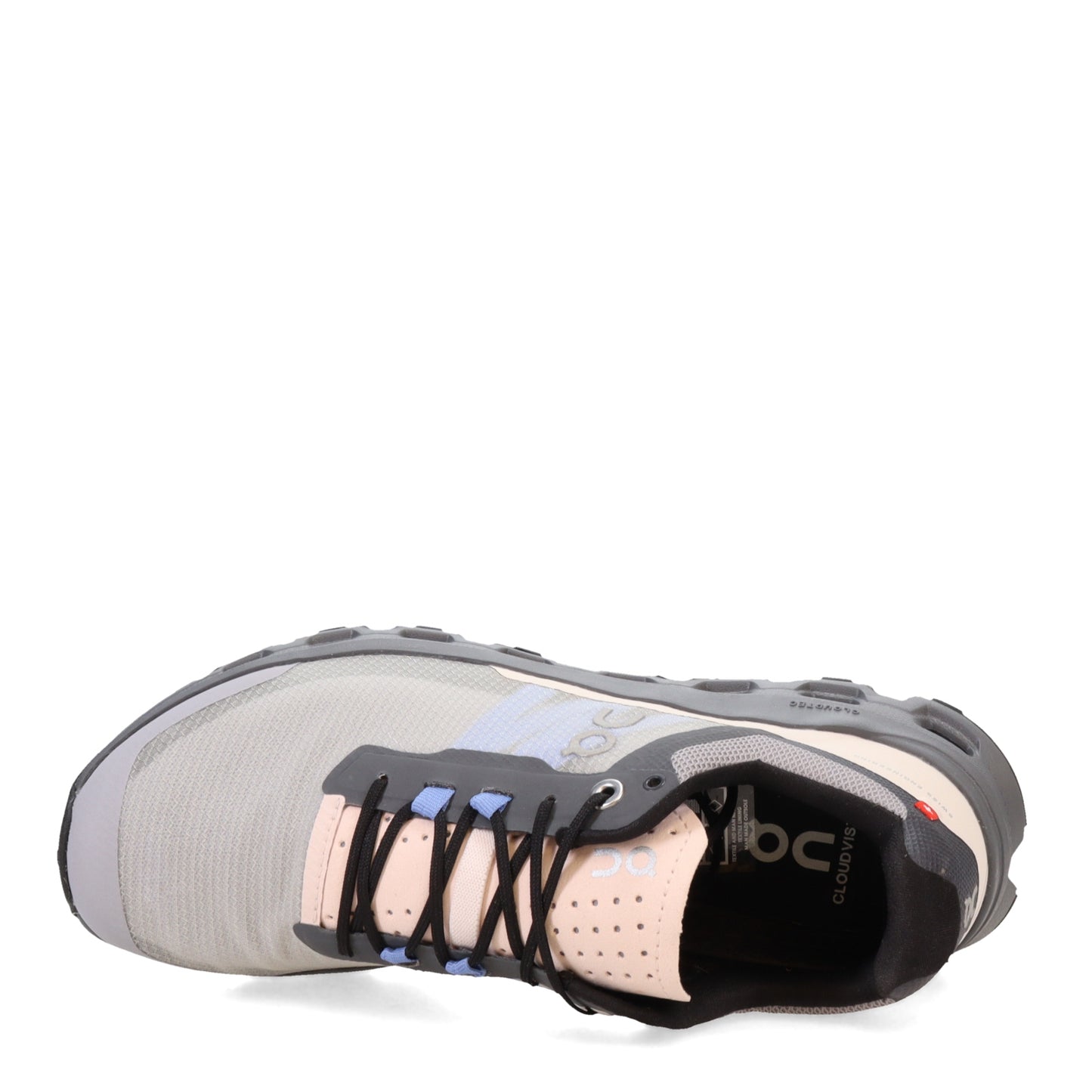 Peltz Shoes Women's ON Running Cloudvista Trail Running Shoe ALLOY/BLACK 64.98269