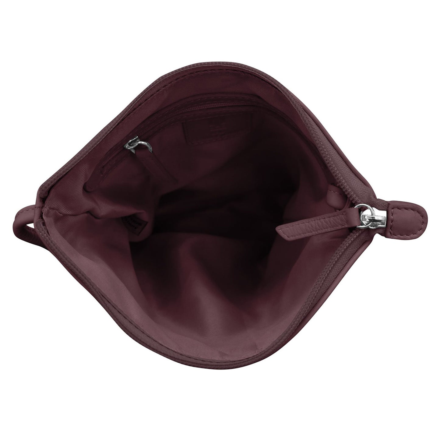 Peltz Shoes Women's ILI Midi Sac Crossbody Eggplant 6661-EGGPLANT
