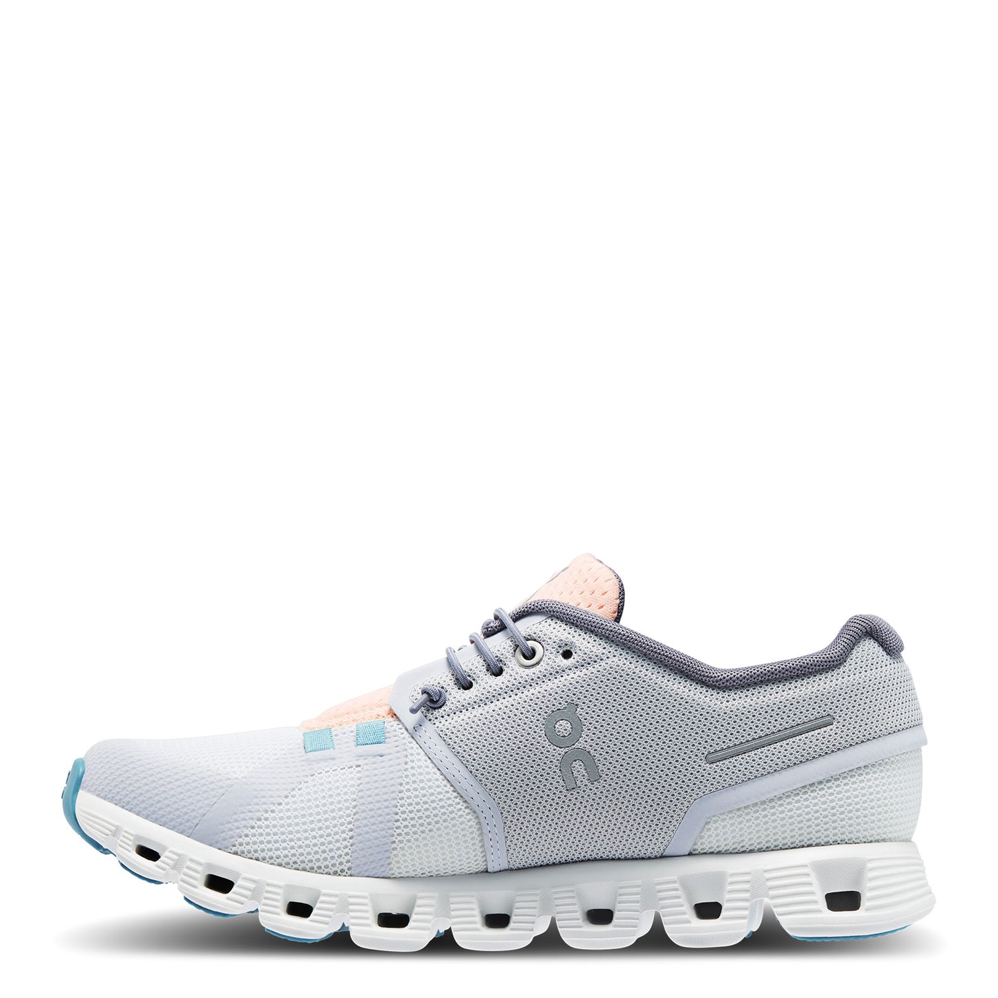 Peltz Shoes Women's On Running Cloud 5 Push Running Shoe GLACIER/UNDYED-WHITE 69.98353