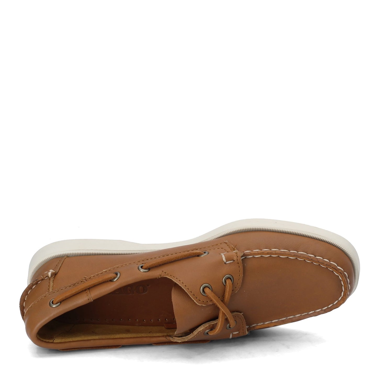 Peltz Shoes Men's Sebago Portland Boat Shoes TAN 7000H00 912
