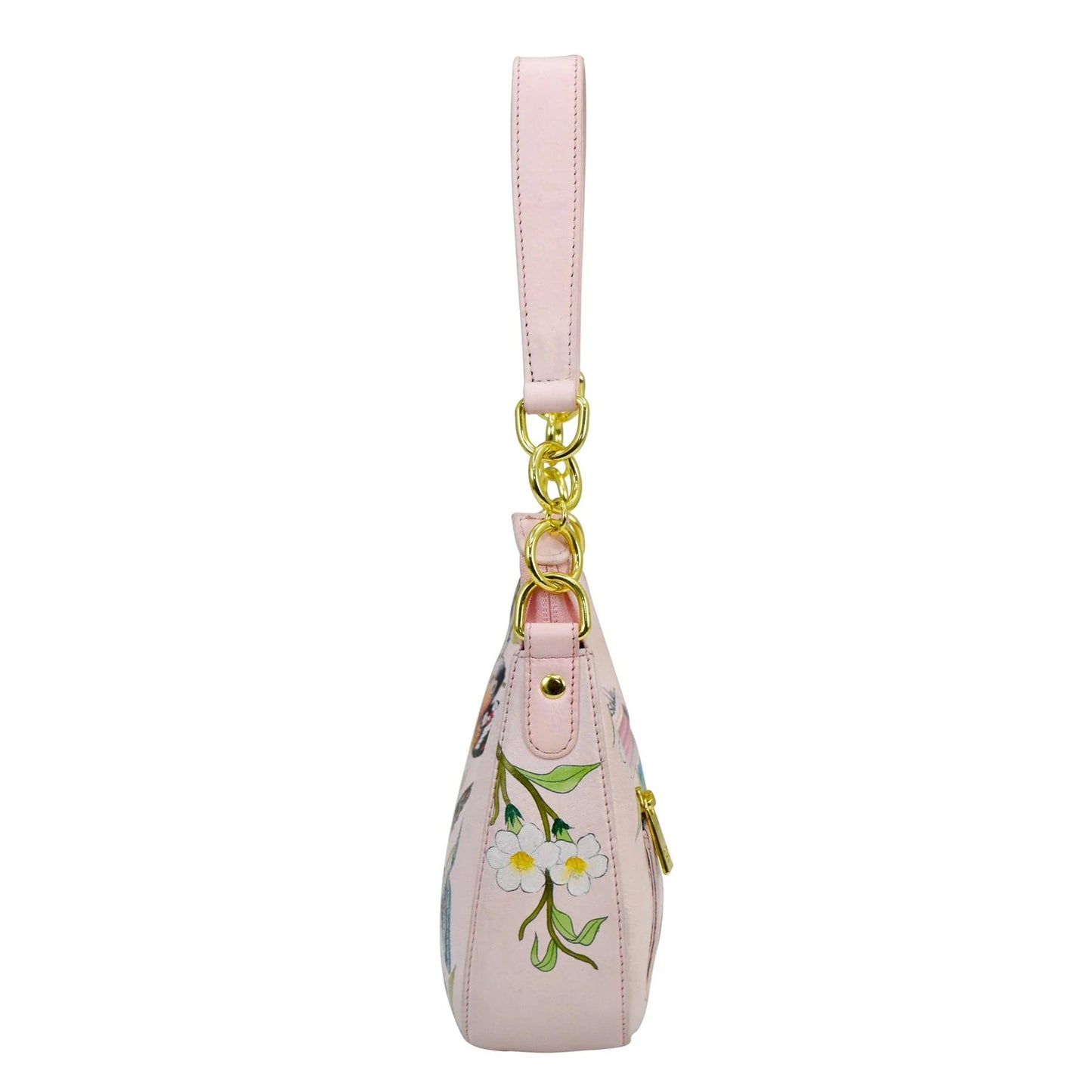 Peltz Shoes Women's Anuschka Small Convertible Hobo Bag Butterfly Melody 701-BML