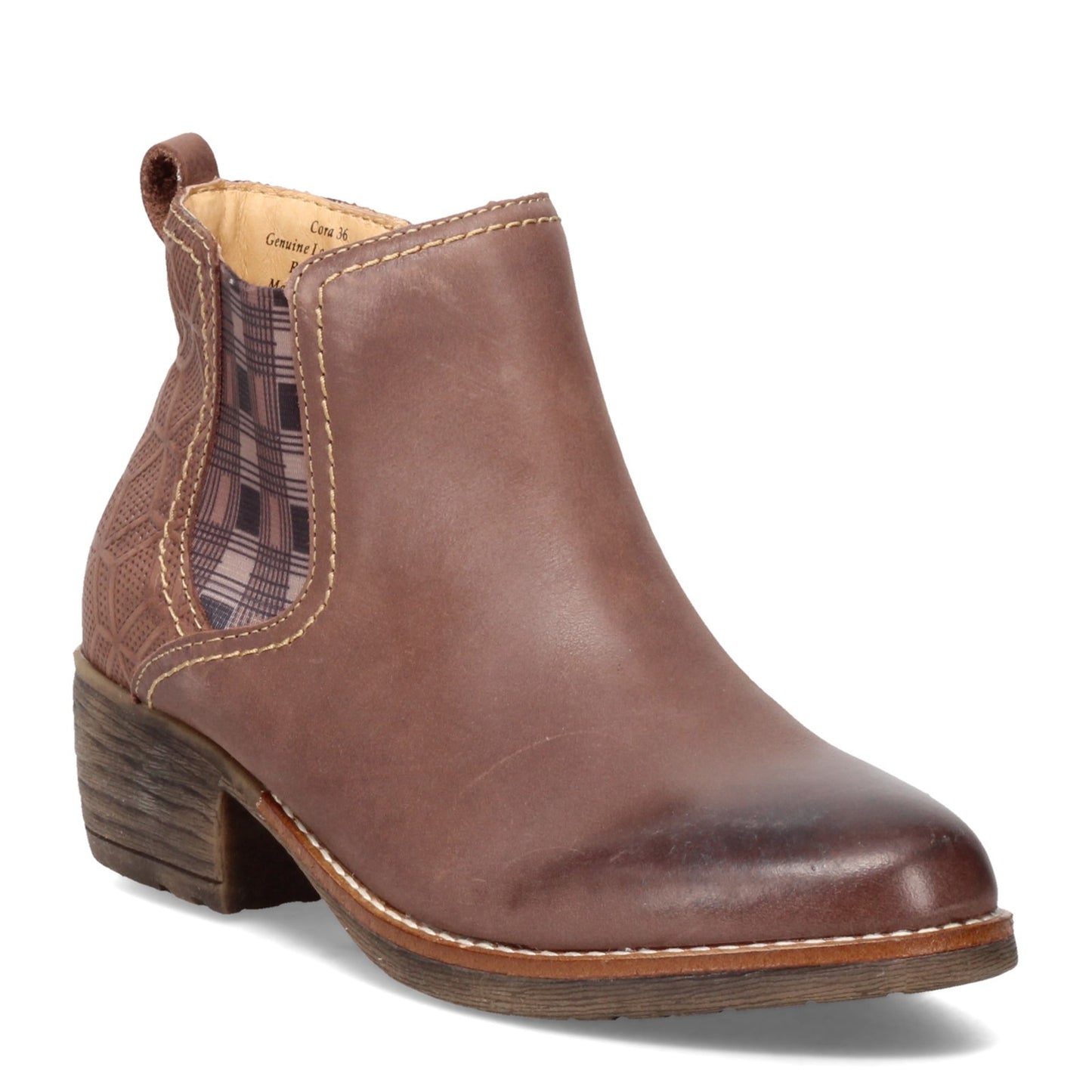 Peltz Shoes Women's Biza Cora Boot BROWN 7016246