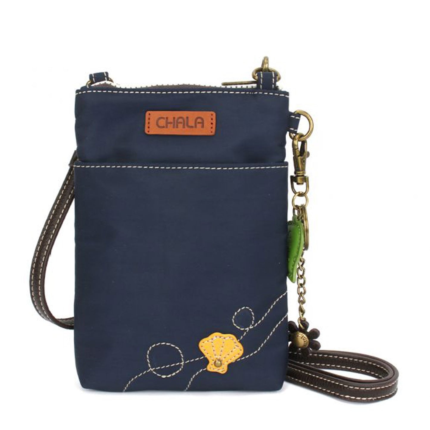 Peltz Shoes Women's Chala Cell Phone Xbody Navy 702FF1