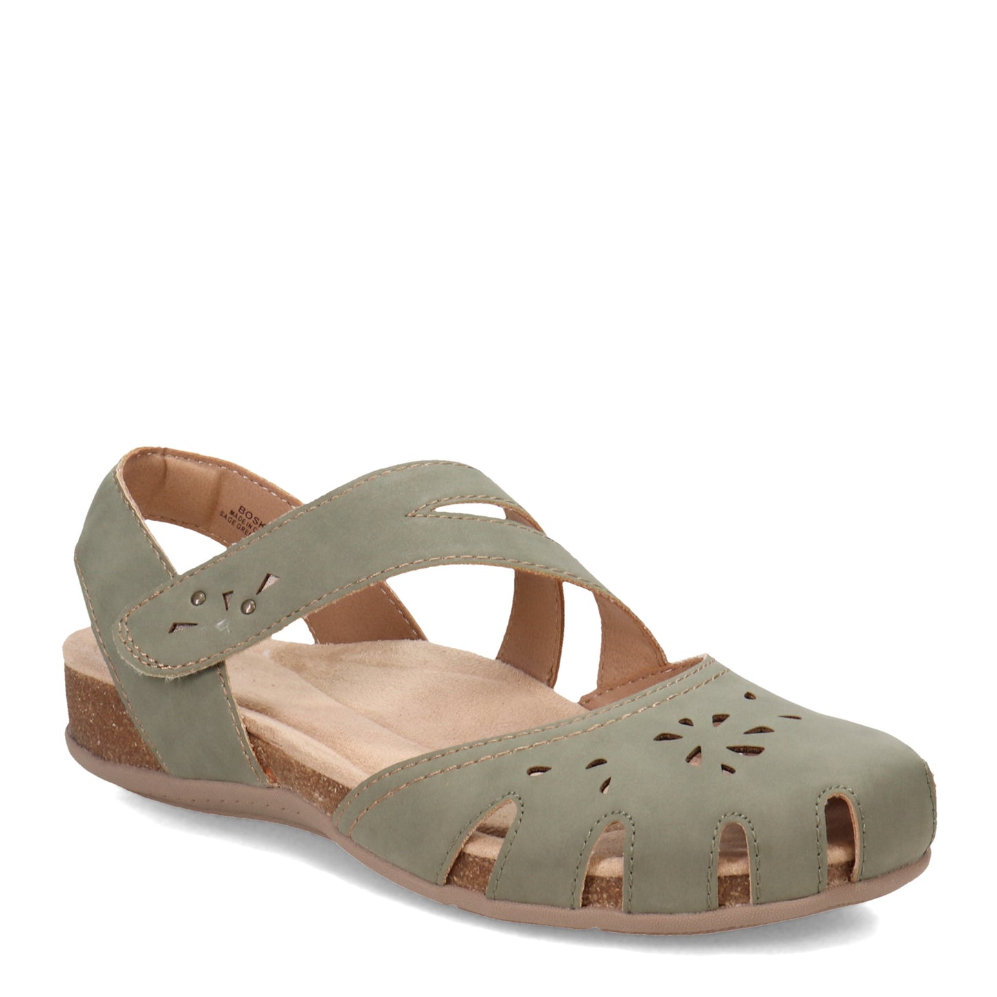 Peltz Shoes Women's Earth Origins Brenda Slip-On GREEN 7207262W-329