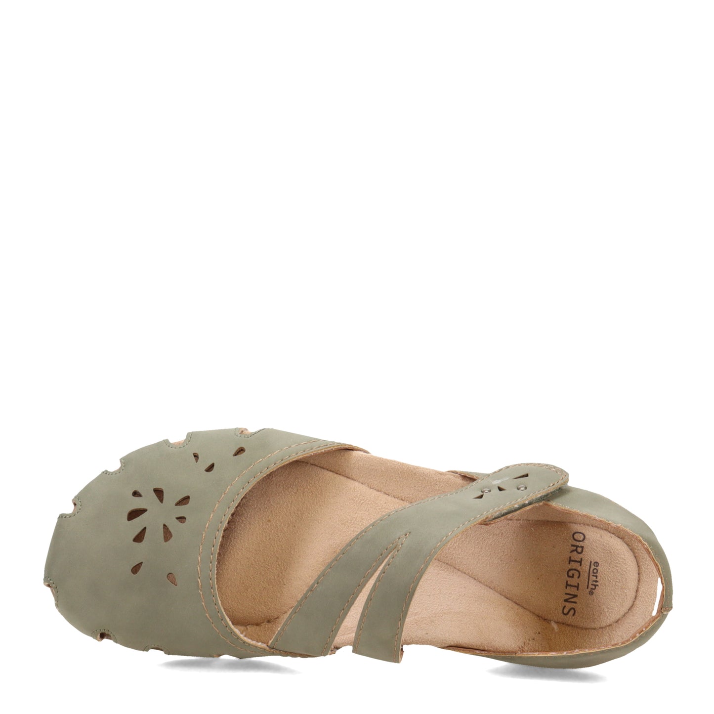 Peltz Shoes Women's Earth Origins Brenda Slip-On GREEN 7207262W-329