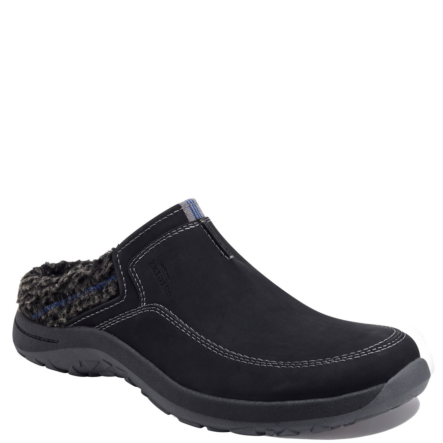 Peltz Shoes Men's Earth Origins Daxton Clog - Wide Width BLACK 7255397MWSYNBLK