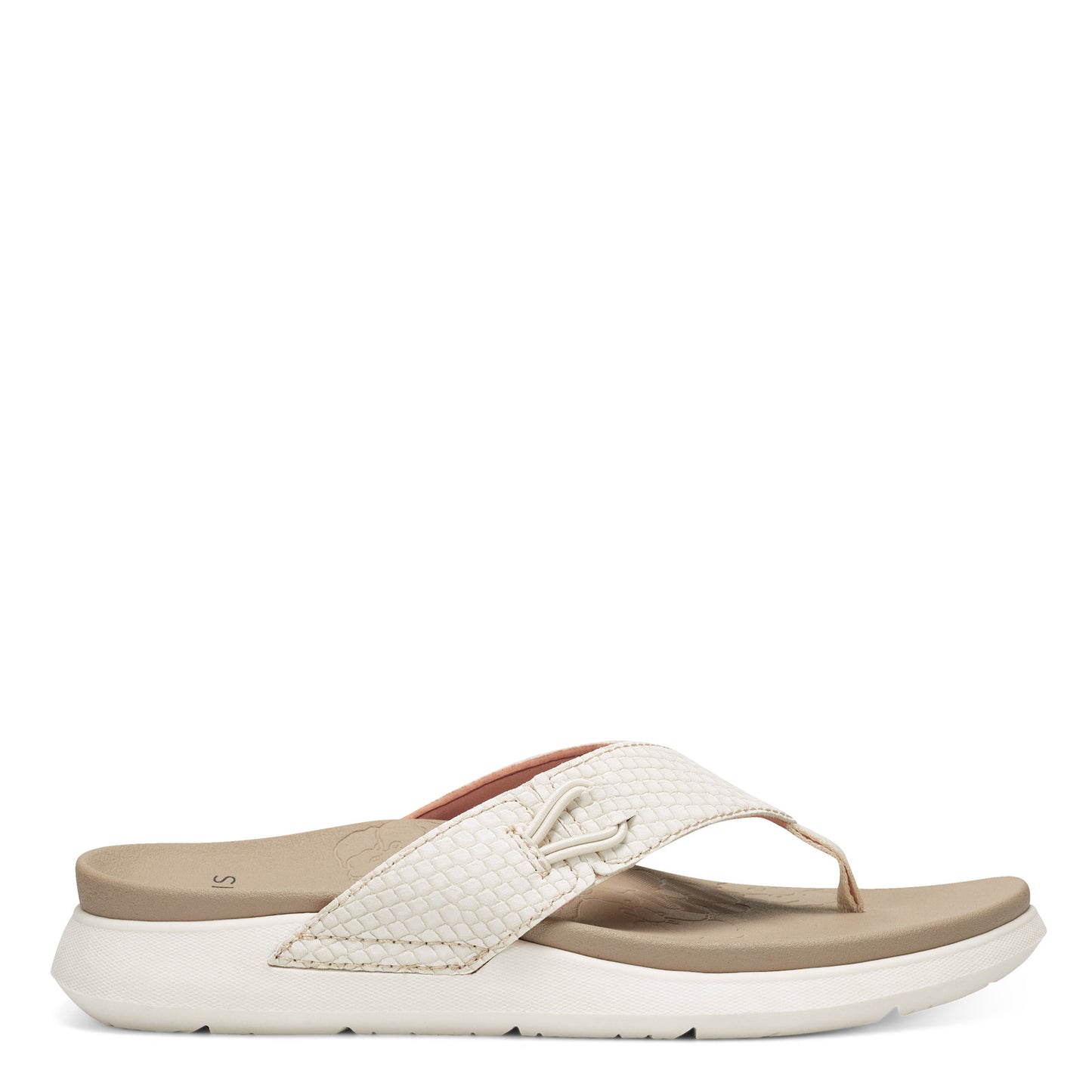 Peltz Shoes Women's Earth Origins Dania Sandal CREAM 7255843W-250