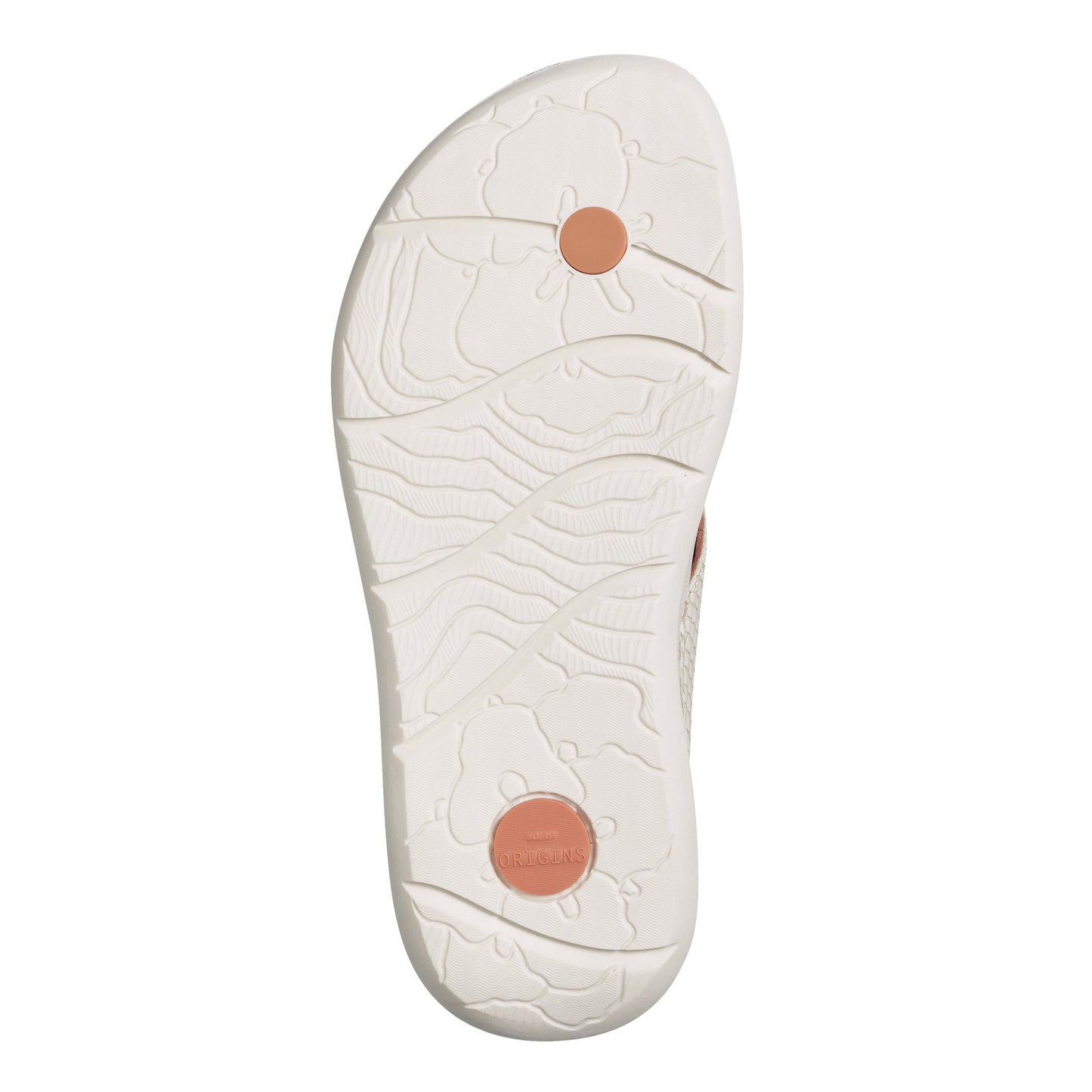 Peltz Shoes Women's Earth Origins Dania Sandal CREAM 7255843W-250