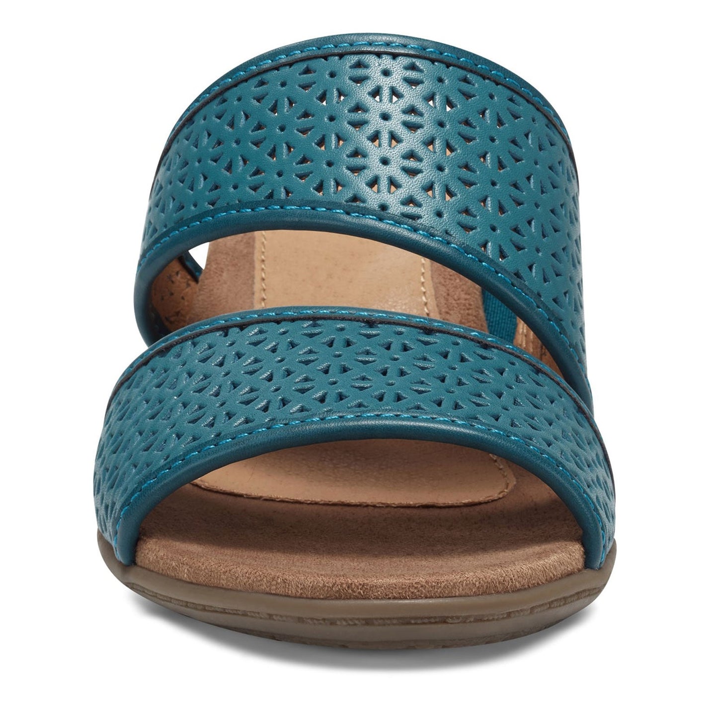 Peltz Shoes Women's Earth Origins Cayla Sandal TEAL 7258102-432