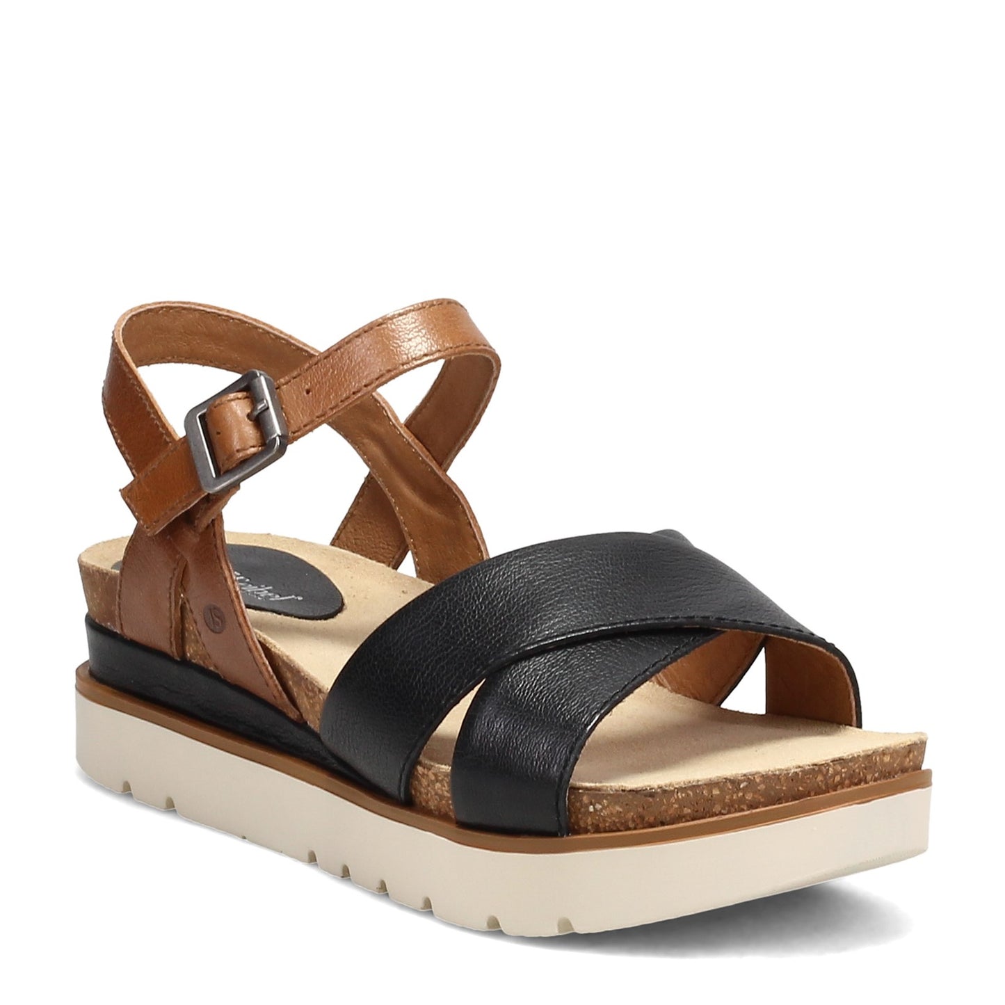 Peltz Shoes Women's Josef Seibel Clea 10 Sandal BLACK 72810-128101