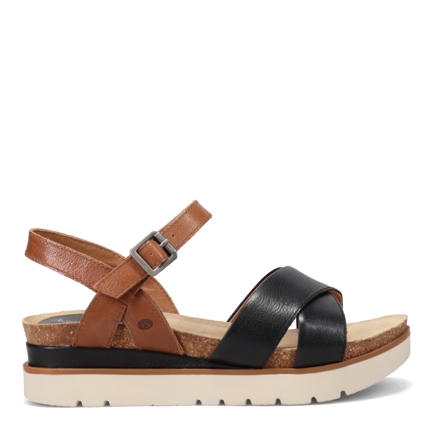 Peltz Shoes Women's Josef Seibel Clea 10 Sandal BLACK 72810-128101