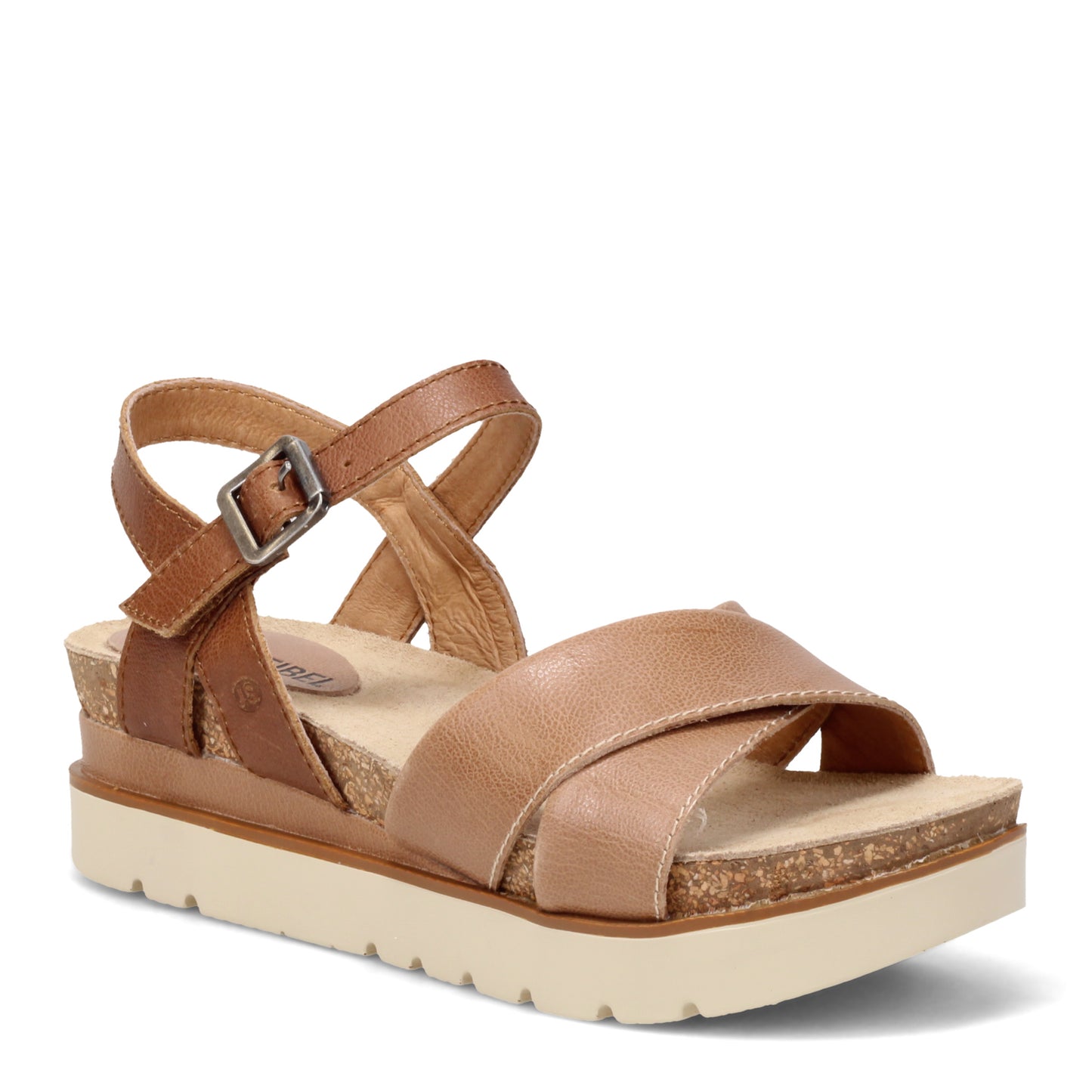 Peltz Shoes Women's Josef Seibel Clea 10 Sandal CREMA 72810-128231