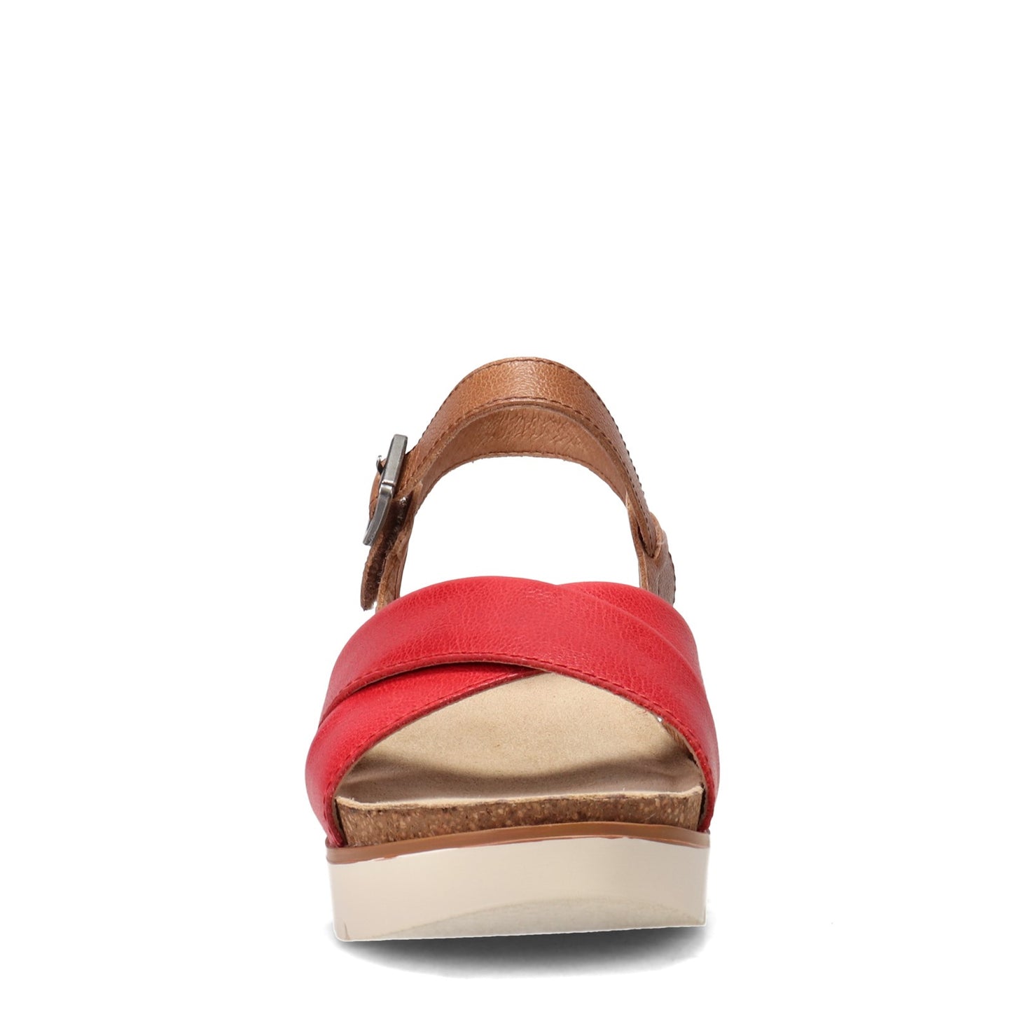 Peltz Shoes Women's Josef Seibel Clea 10 Sandal RED 72810-128401