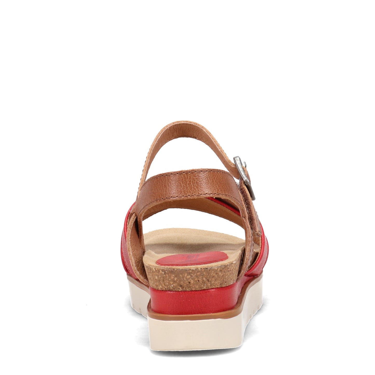 Peltz Shoes Women's Josef Seibel Clea 10 Sandal RED 72810-128401