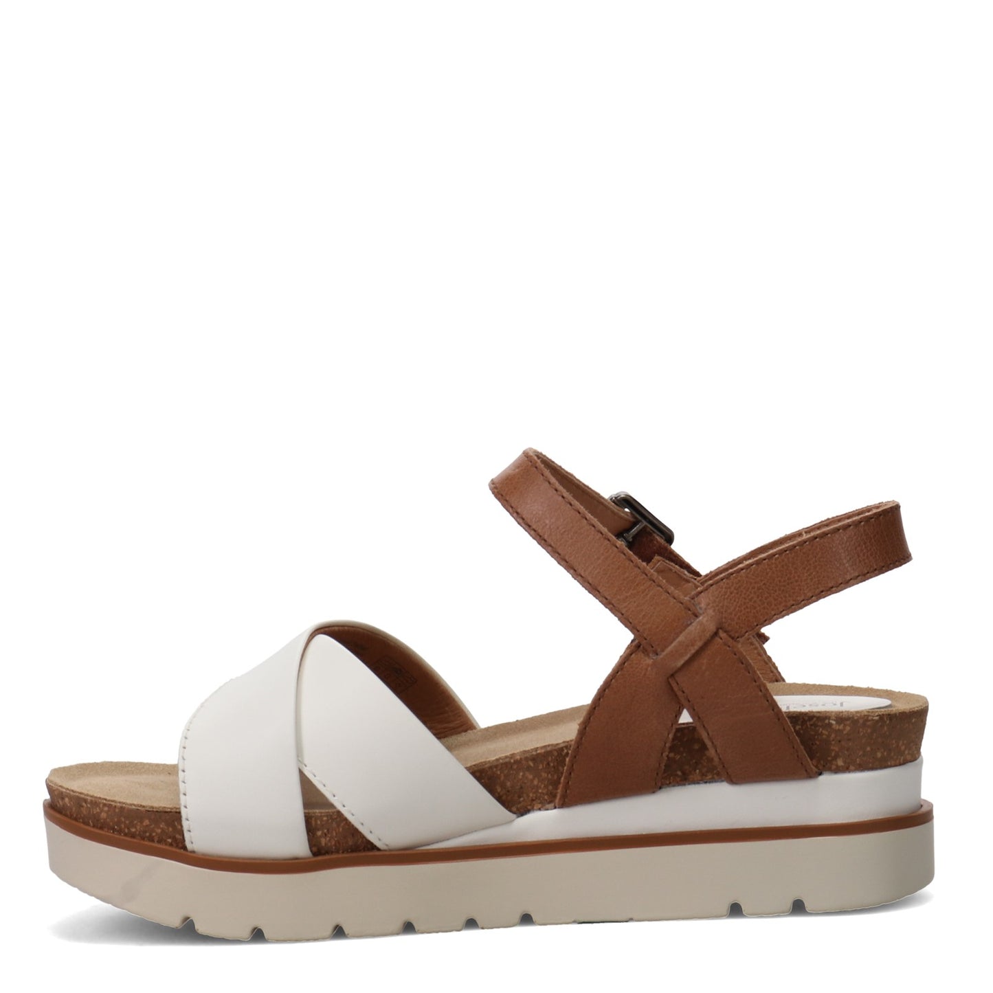 Peltz Shoes Women's Josef Seibel Clea 10 Sandal WHITE 72810-42001
