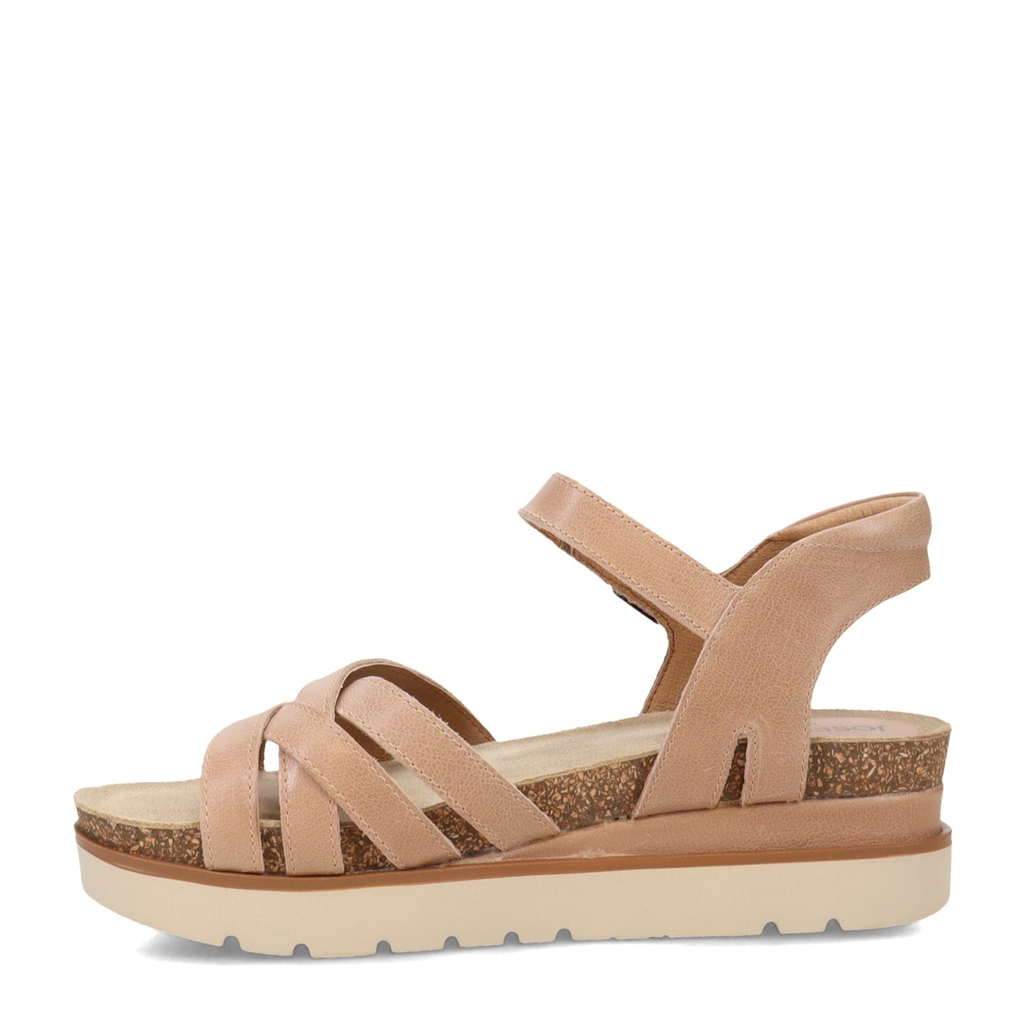 Peltz Shoes Women's Josef Seibel Clea 14 Sandal CRÈME 72814-128230