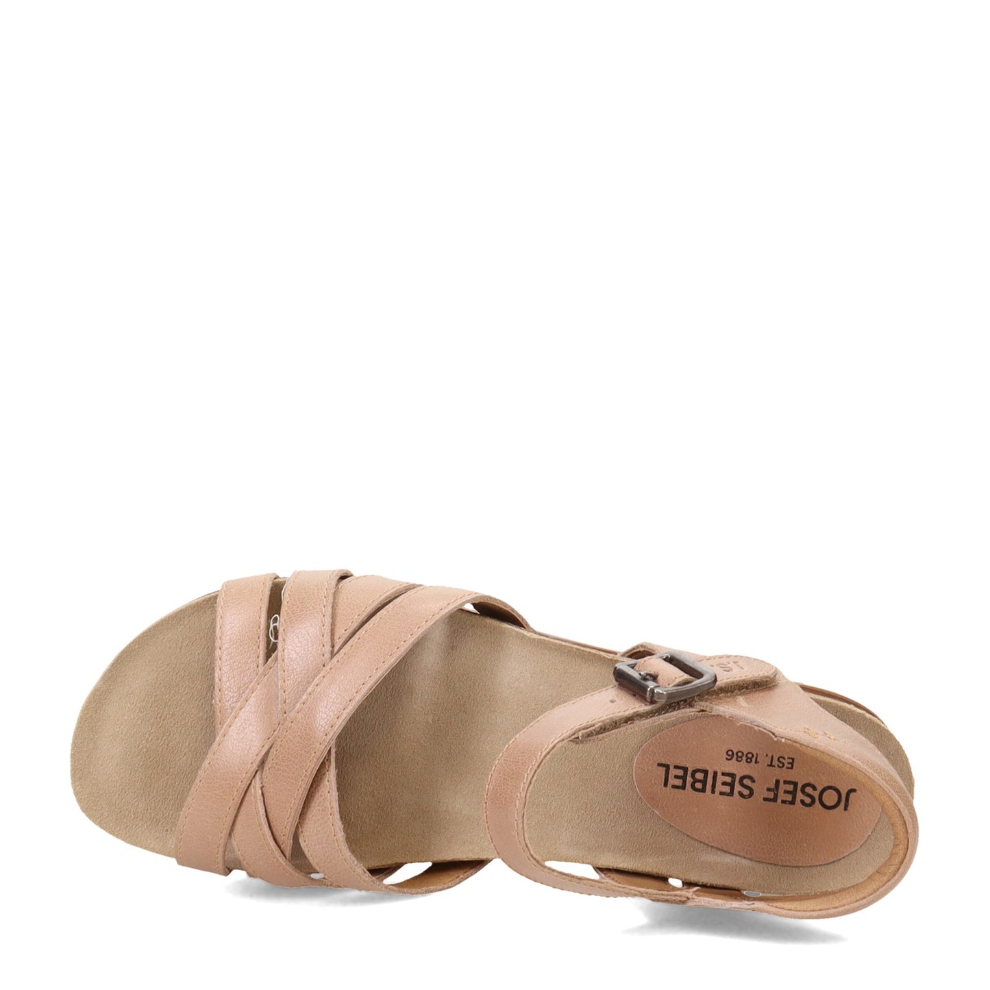 Peltz Shoes Women's Josef Seibel Clea 14 Sandal CRÈME 72814-128230