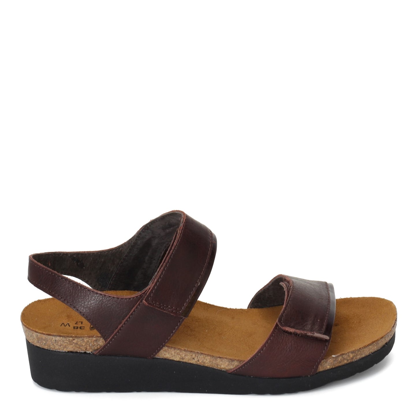 Peltz Shoes Women's Naot Aisha Sandal Brown 7308-SIF