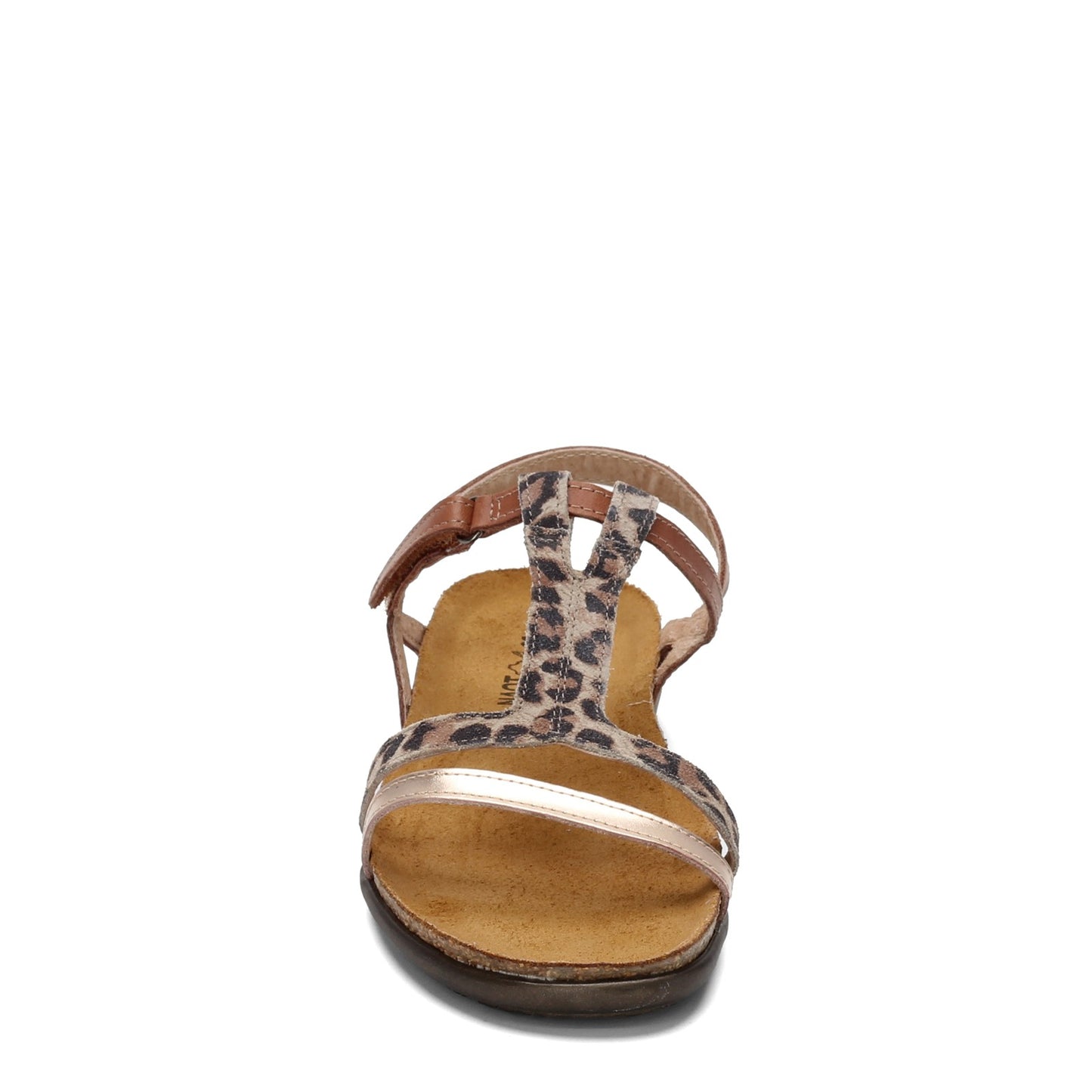 Peltz Shoes Women's Naot Judith Sandal Tan LEOPARD 7349-RCV
