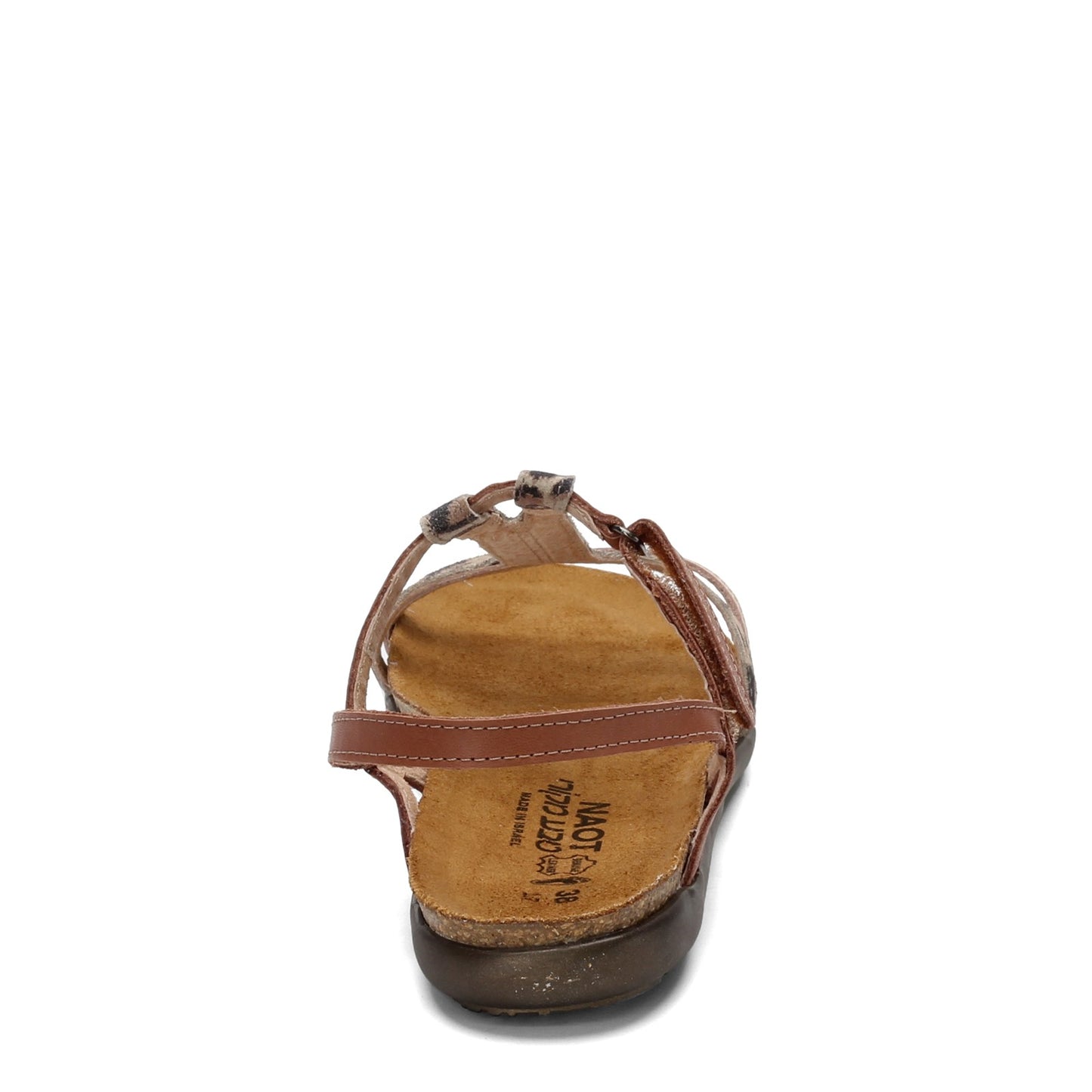 Peltz Shoes Women's Naot Judith Sandal Tan LEOPARD 7349-RCV