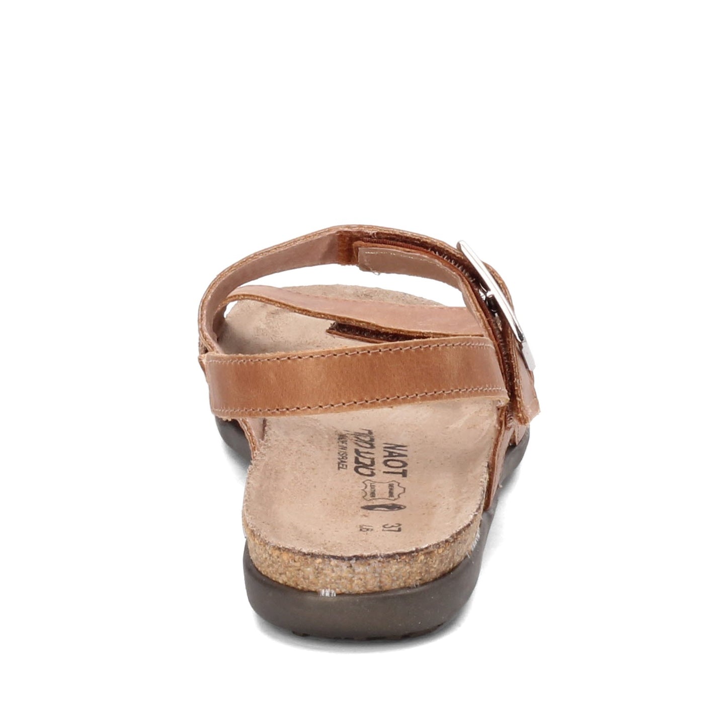 Peltz Shoes Women's Naot Norah Sandal BROWN 7408-E69