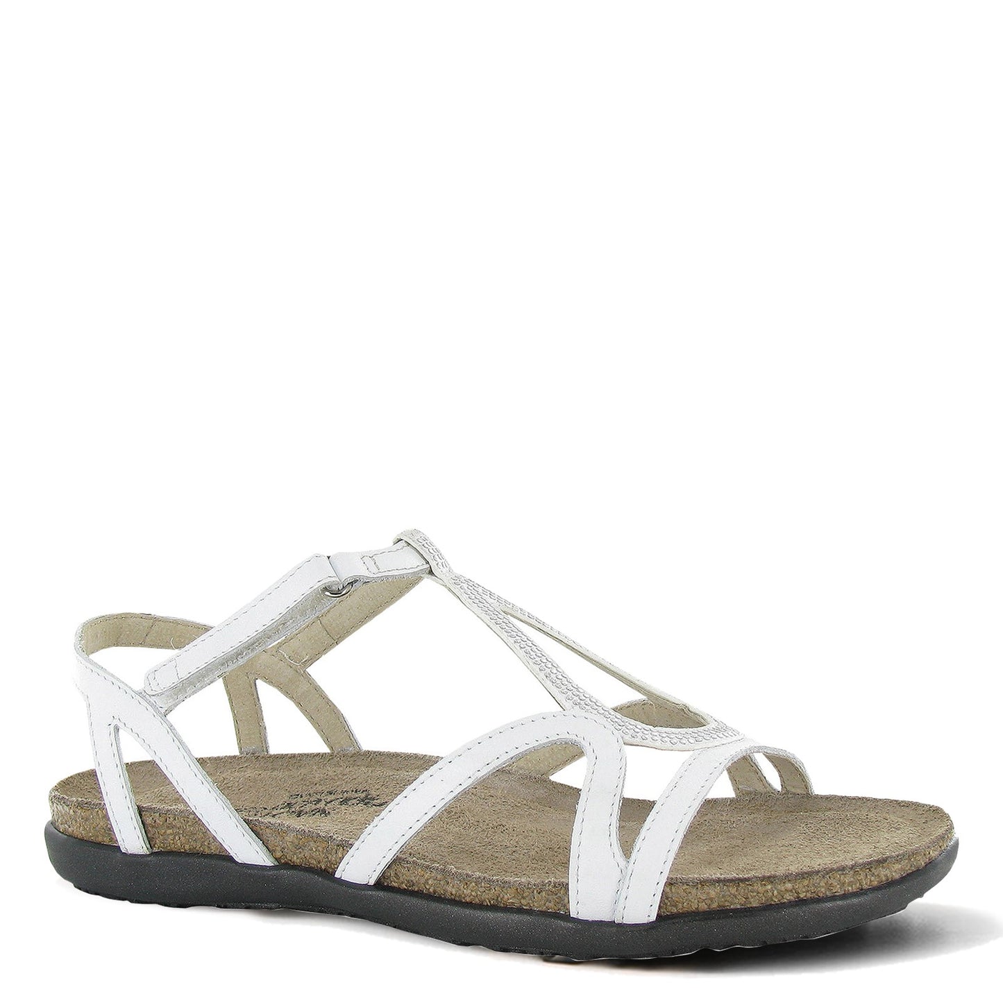 Peltz Shoes Women's Naot Tamara Sandal WHITE 7417-WB4