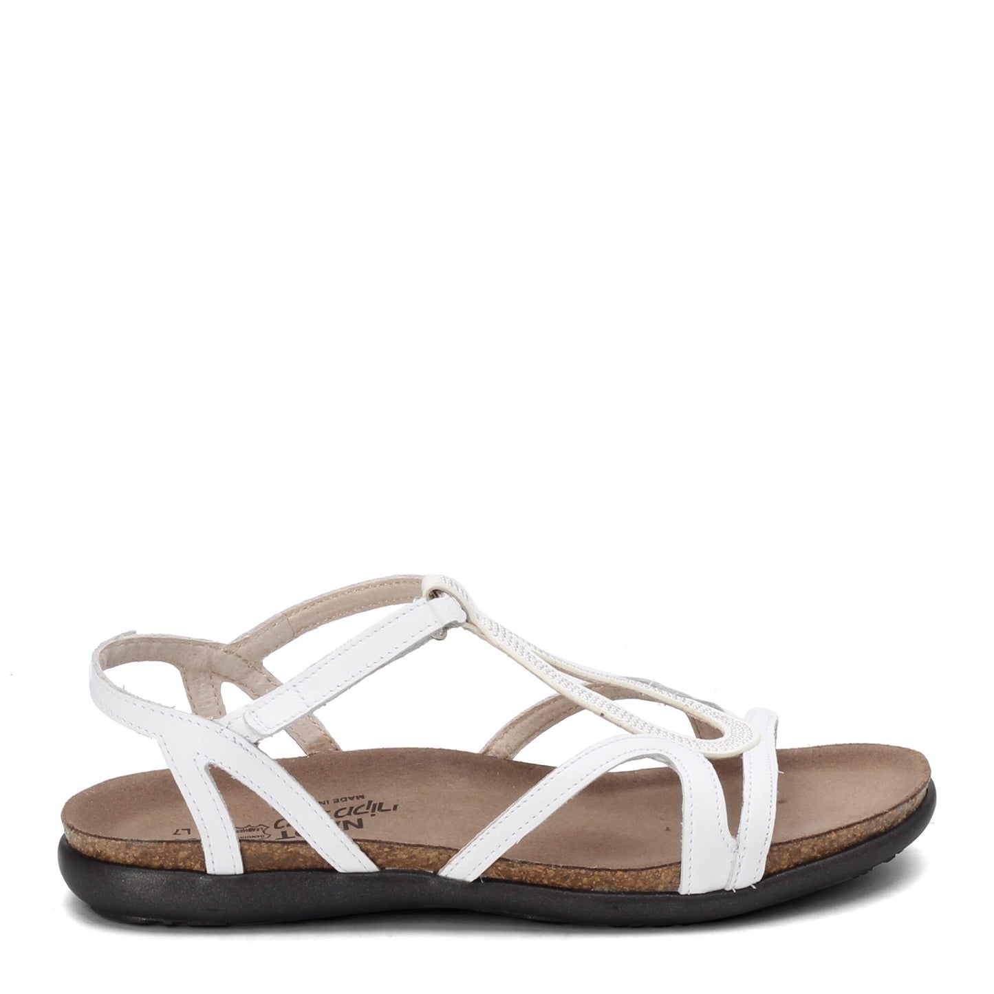 Peltz Shoes Women's Naot Tamara Sandal WHITE 7417-WB4