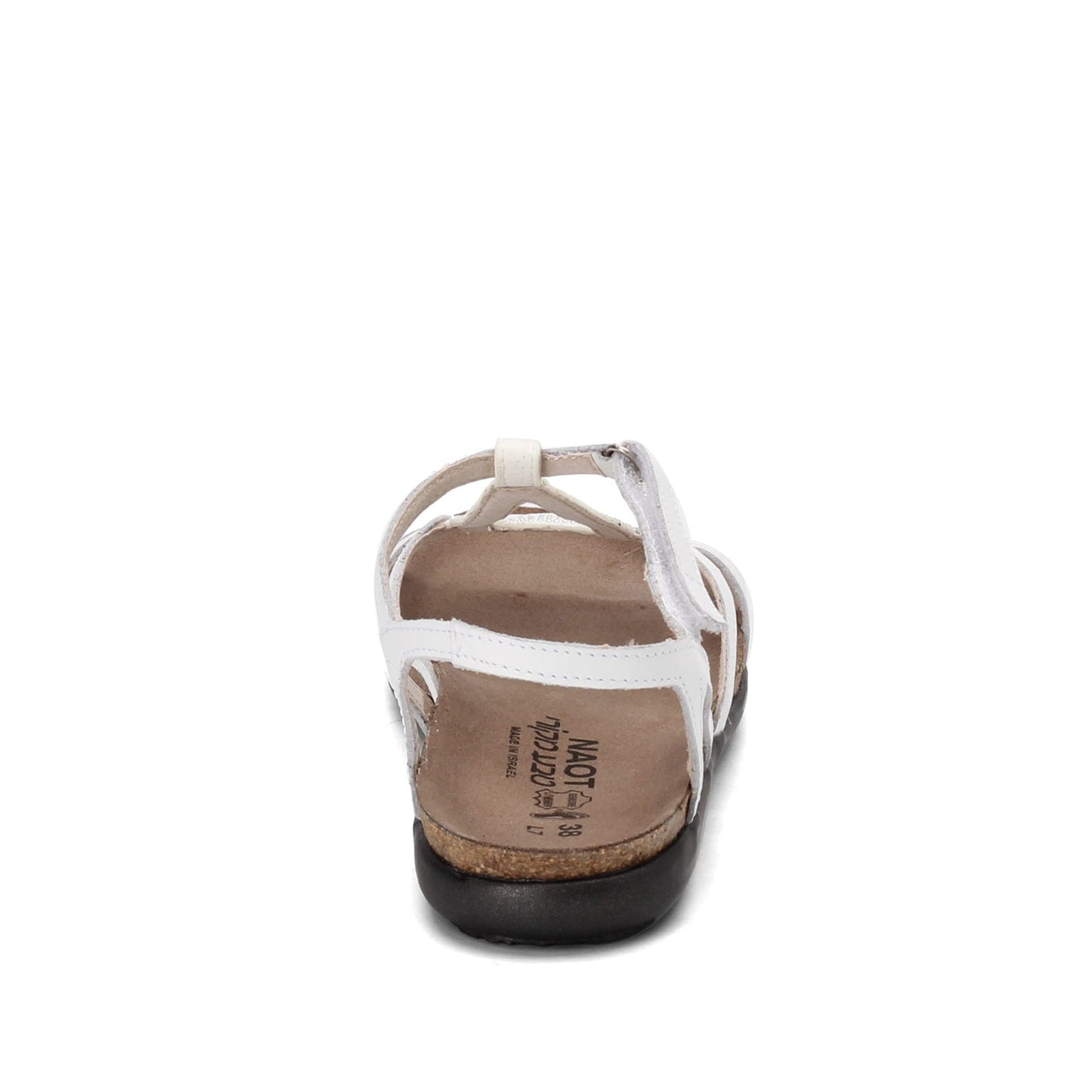 Peltz Shoes Women's Naot Tamara Sandal WHITE 7417-WB4