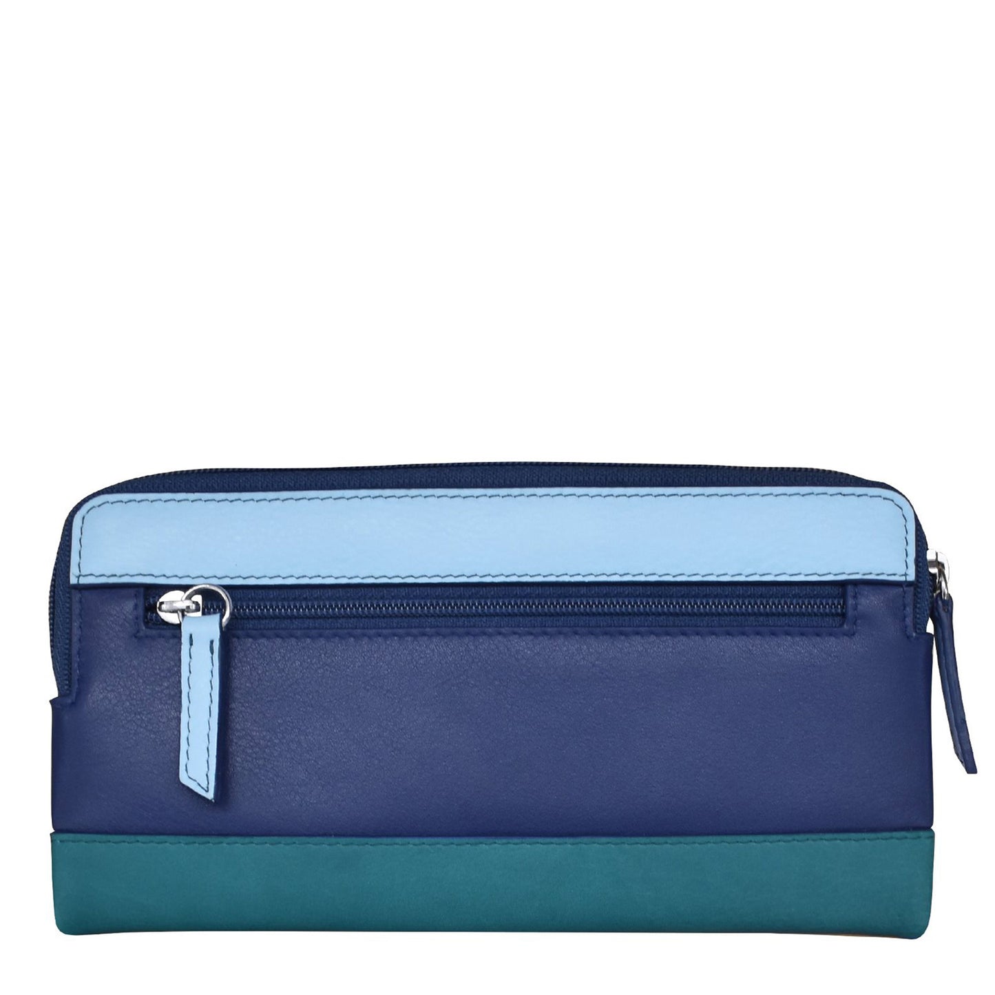 Peltz Shoes Women's ILI Smartphone Wallet Denim Multi 7420-DENIM MULTI