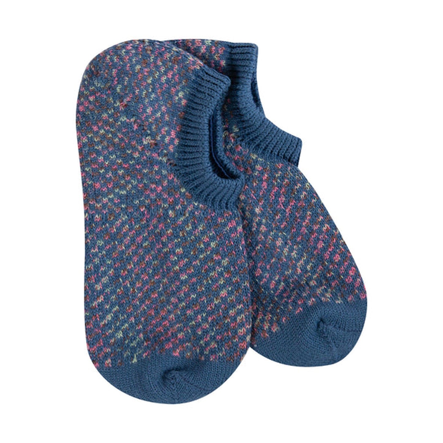 Peltz Shoes Women's World's Softest No Show Socks DENIM 74385