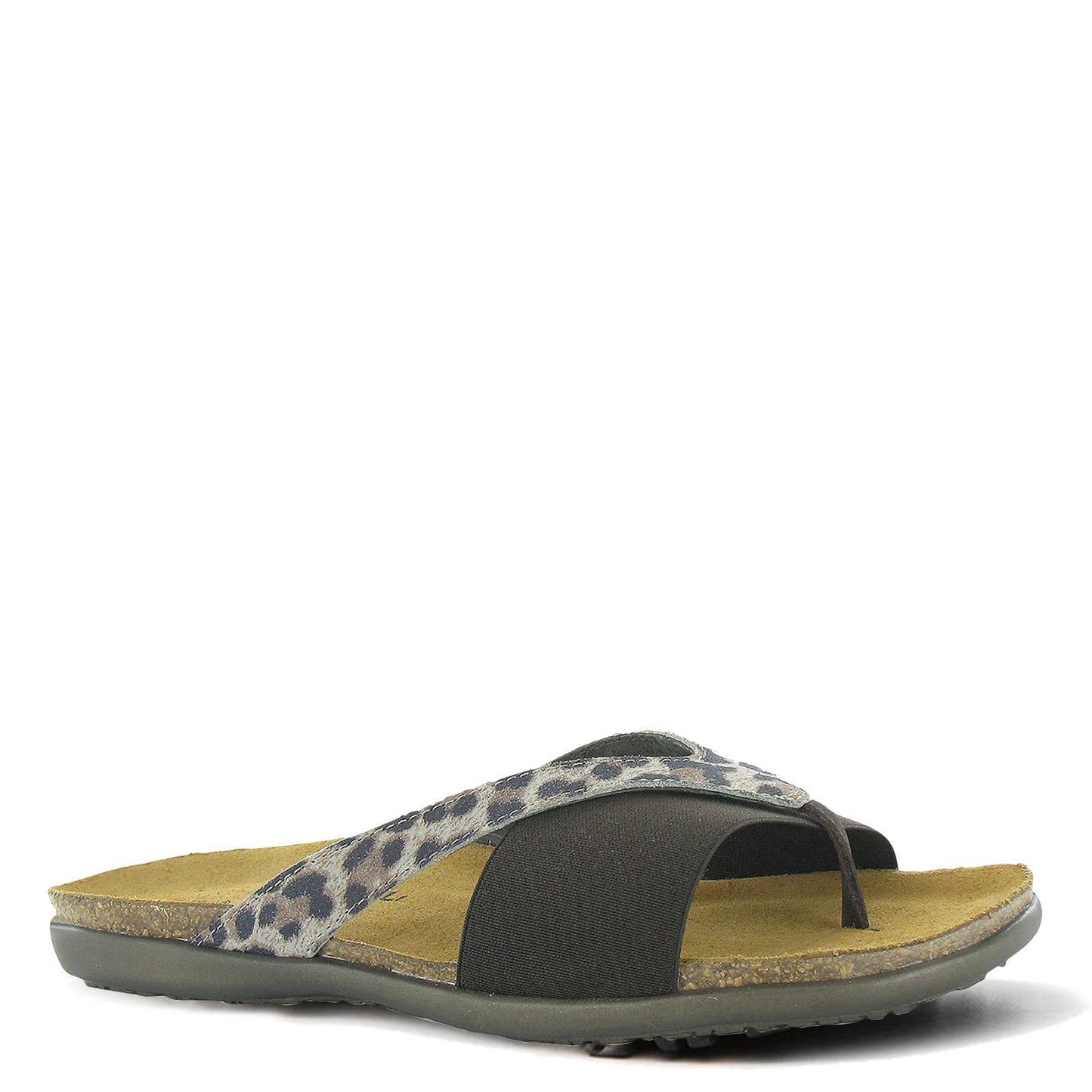 Peltz Shoes Women's Naot Penelope Sandal Brown CHEETAH 7442-SJA