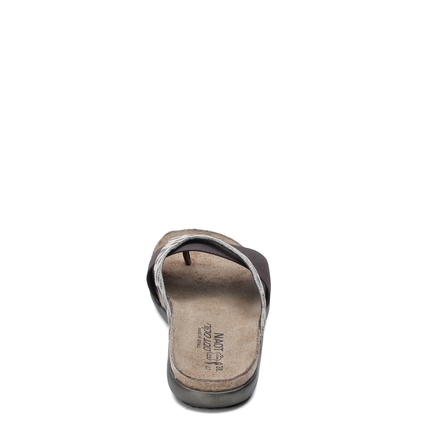 Peltz Shoes Women's Naot Penelope Sandal Brown CHEETAH 7442-SJA