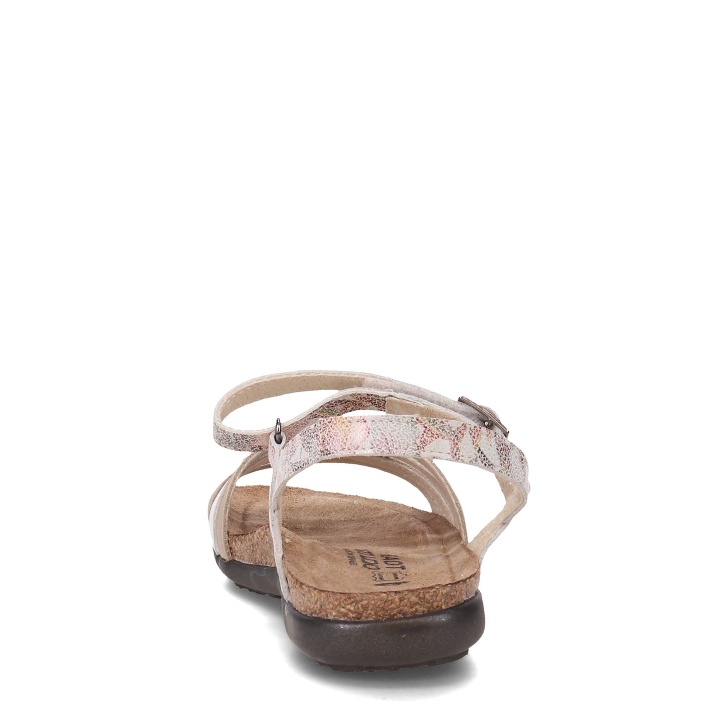 Peltz Shoes Women's Naot Lucy Sandal WHITE / BEIGE 7458-WEO