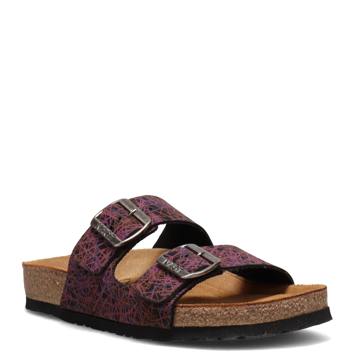 Peltz Shoes Women's Naot Santa Barbara Sandal BORDEAUX 7500-B35