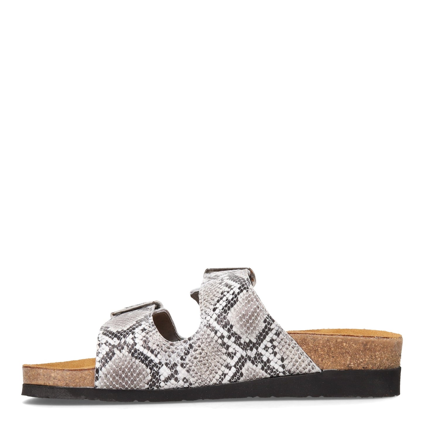 Peltz Shoes Women's Naot Santa Barbara Slide Sandal GREY MULTI 7500-BAC