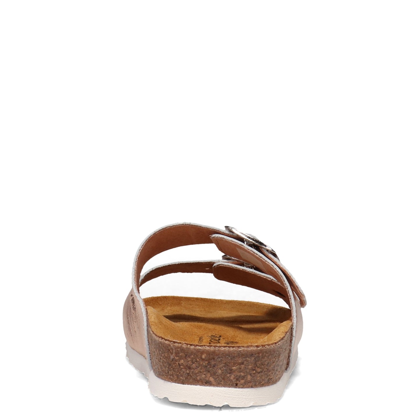 Peltz Shoes Women's Naot Santa Barbara Slide Sandal ROSE GOLD 7500-C65