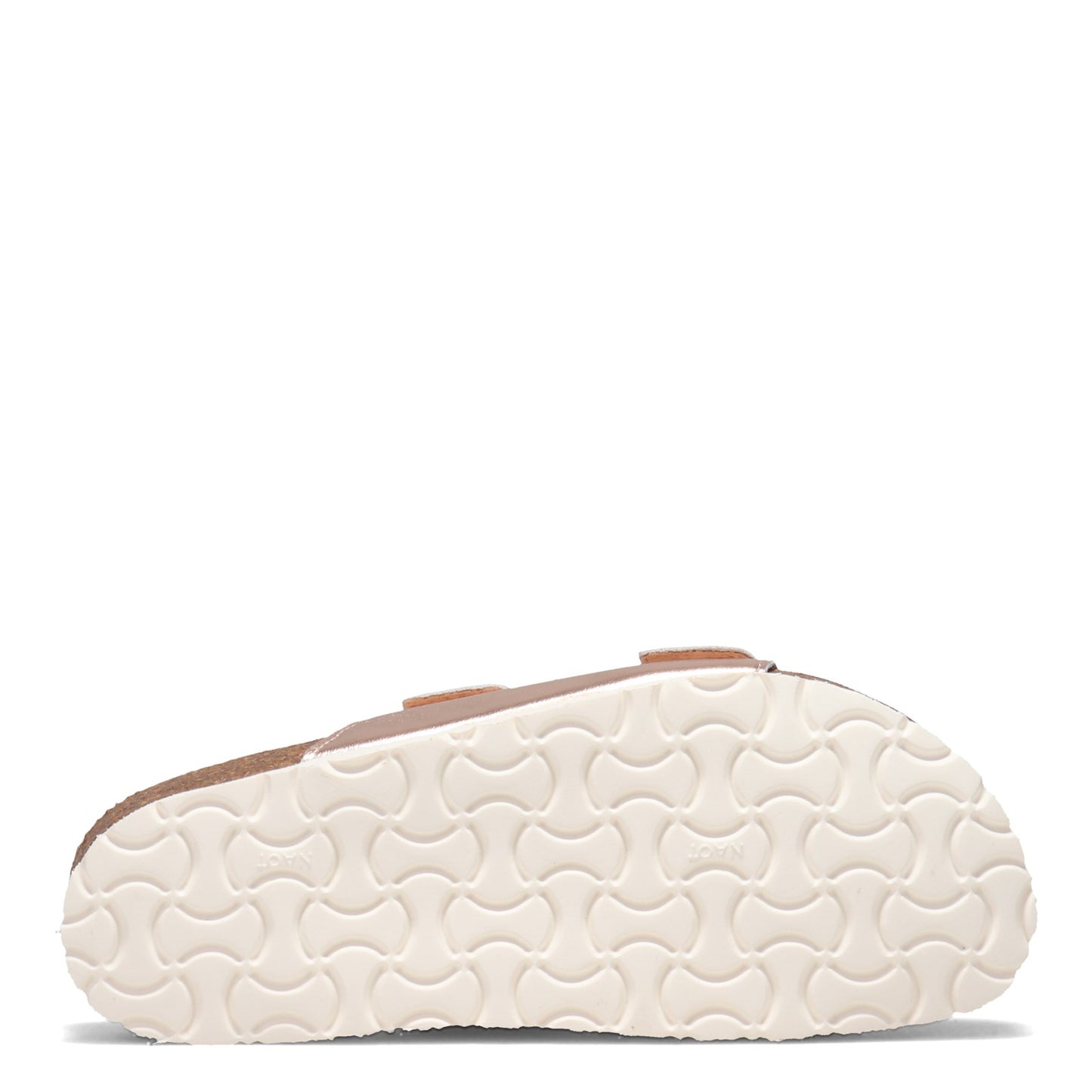 Peltz Shoes Women's Naot Santa Barbara Slide Sandal ROSE GOLD 7500-C65