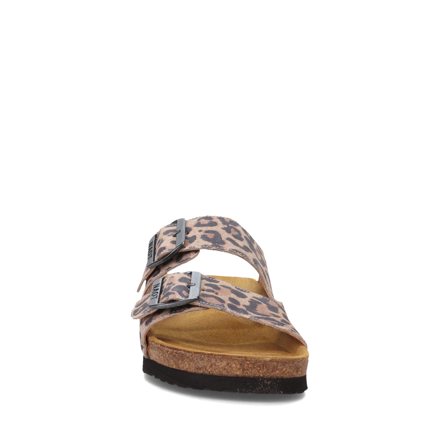 Peltz Shoes Women's Naot Santa Barbara Slide Sandal CHEETAH 7500-EB6